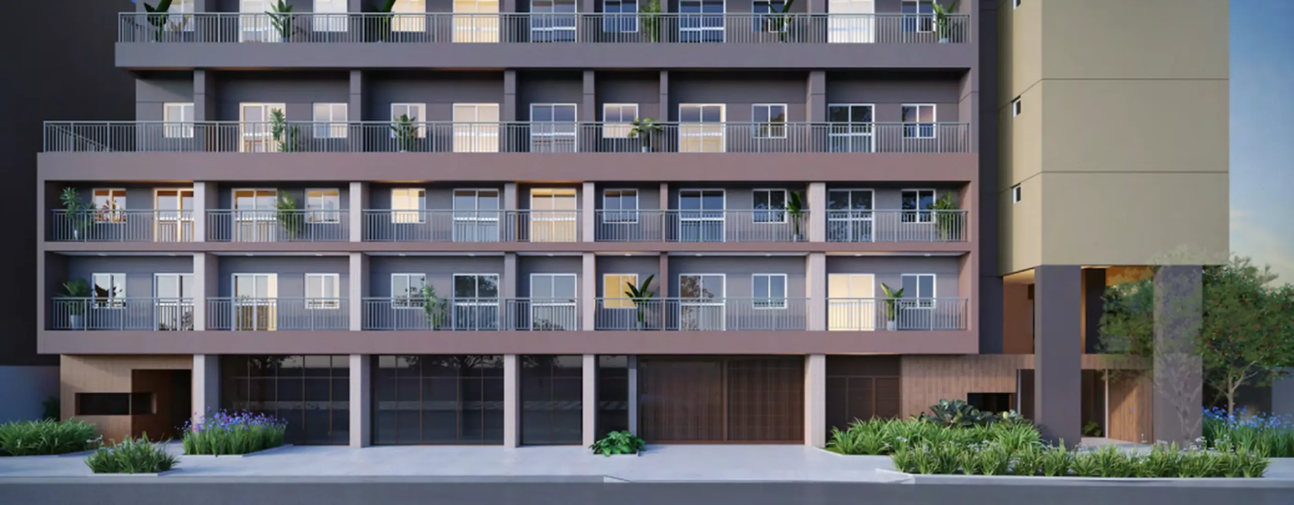 Fachada Monumental Residencial Conx – Santo Amaro