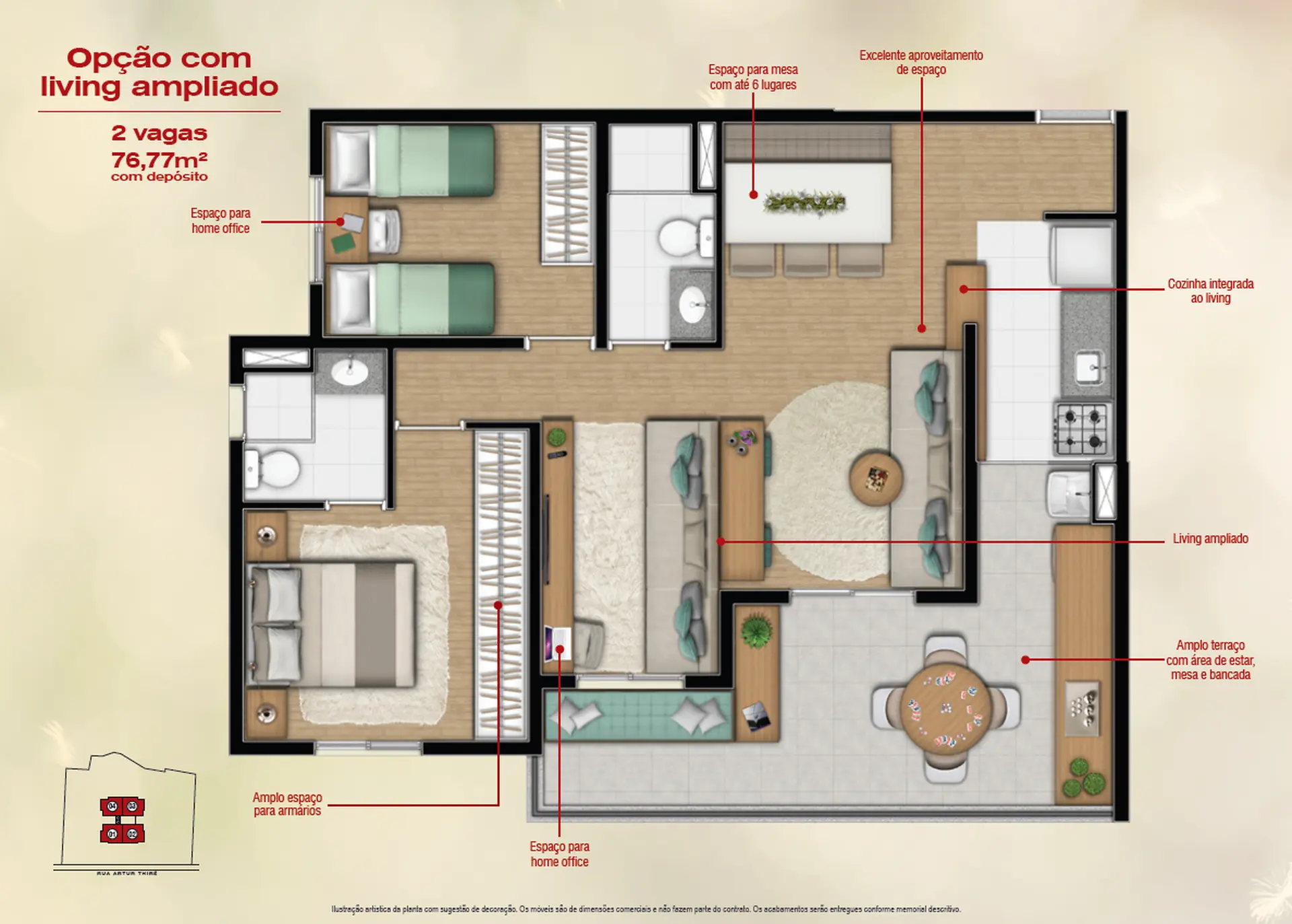 76m² – My Wish Saúde