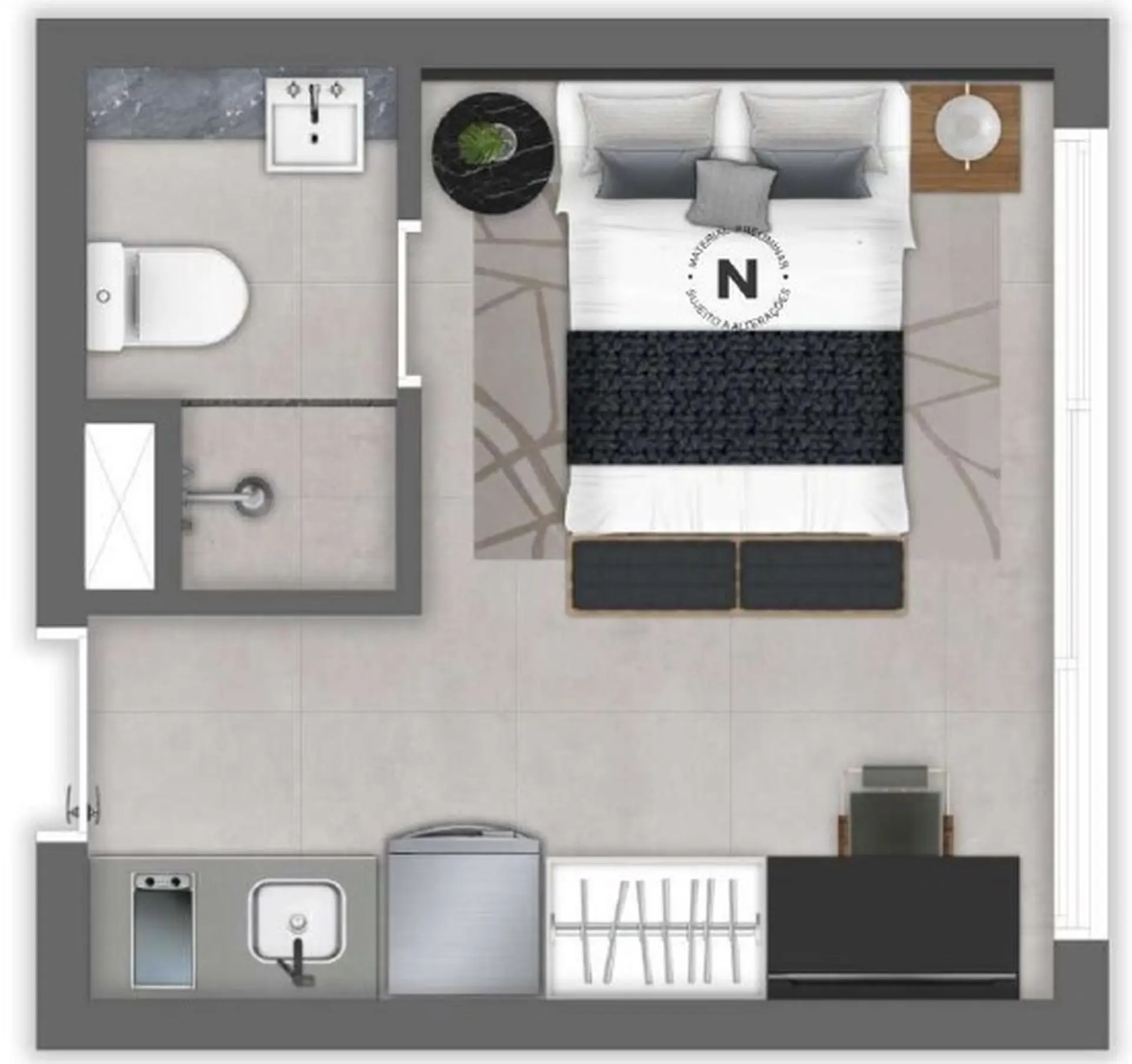 Planta 1 – ON Domingos de Morais