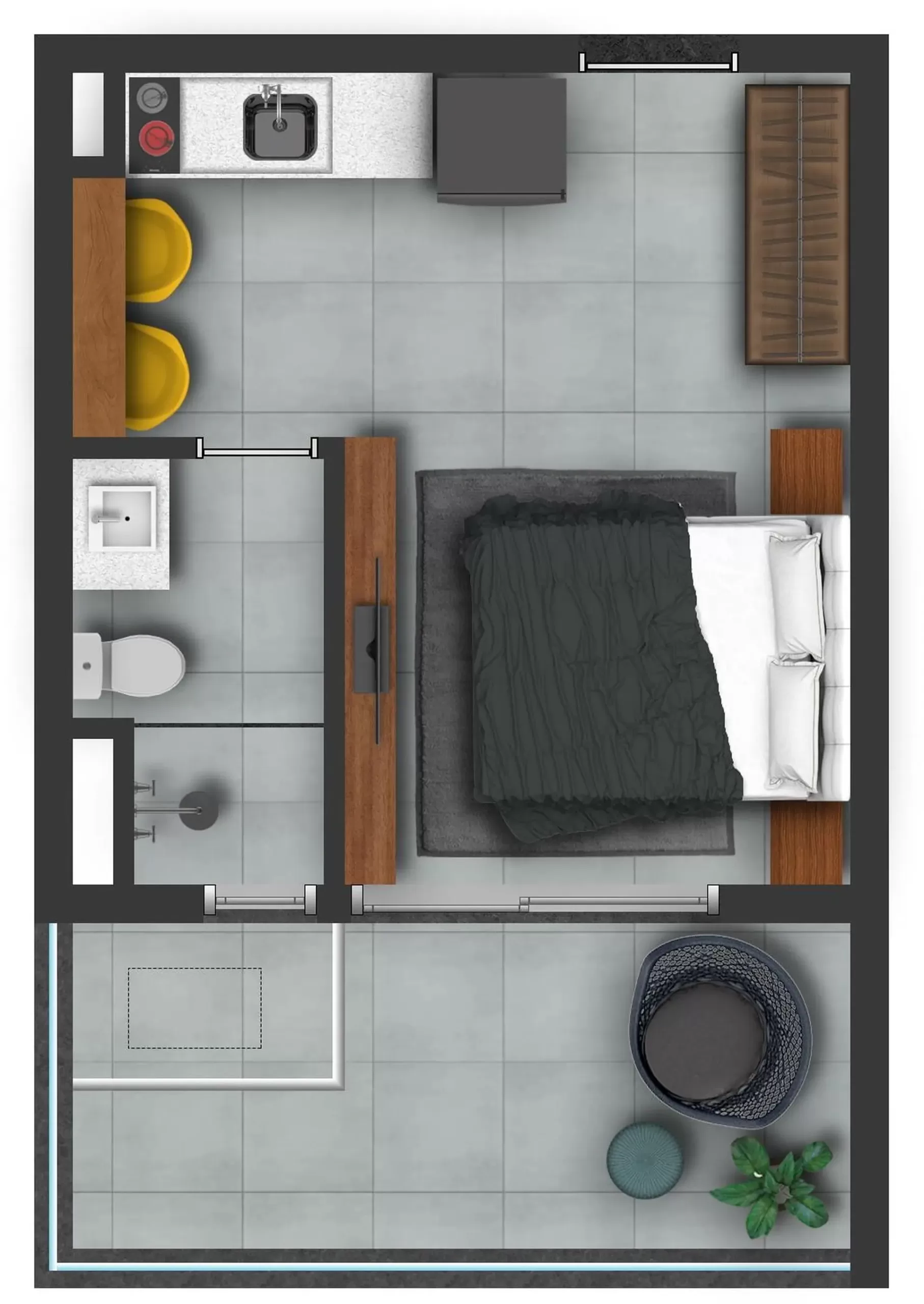 Planta 1 – ON Pixel Life Vila Mariana