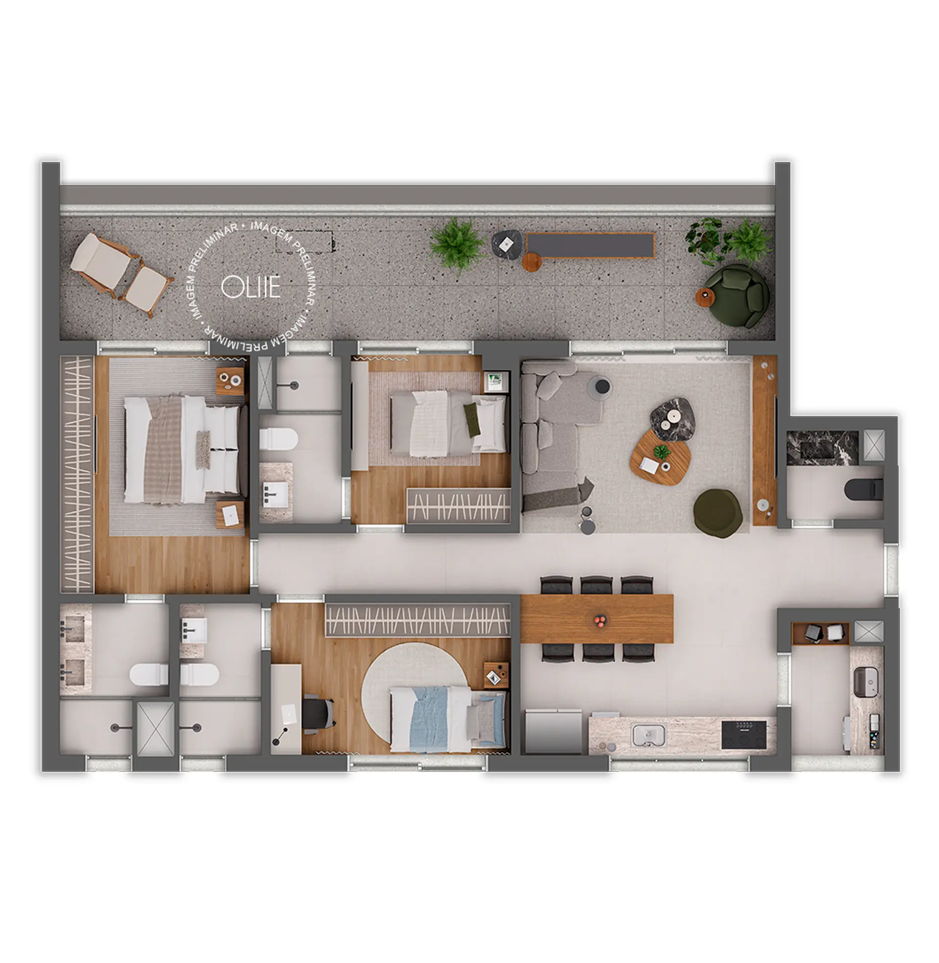 Planta 4 – Oliie 117 – Residencial