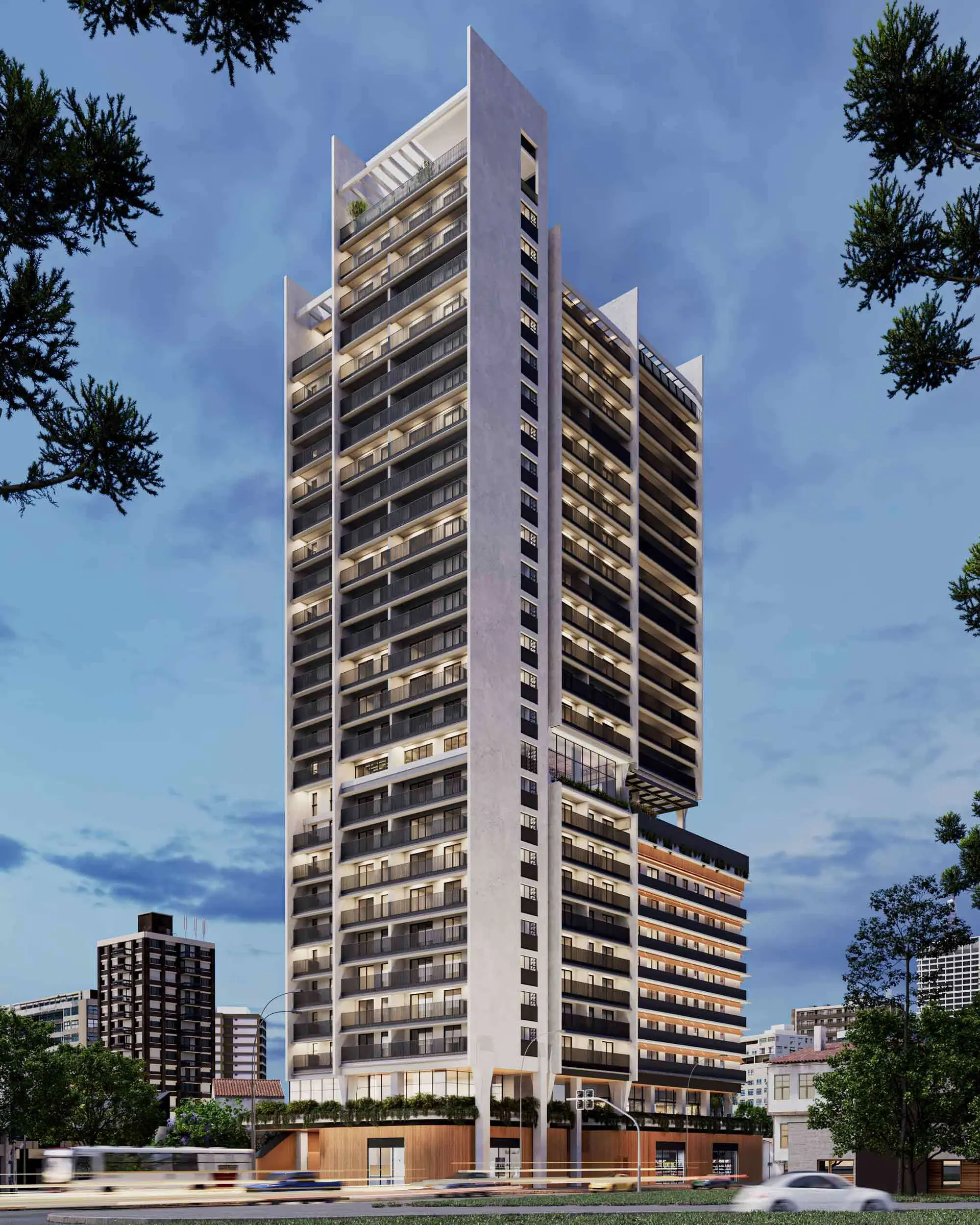 Fachada Oliie 117 – Residencial – Pinheiros