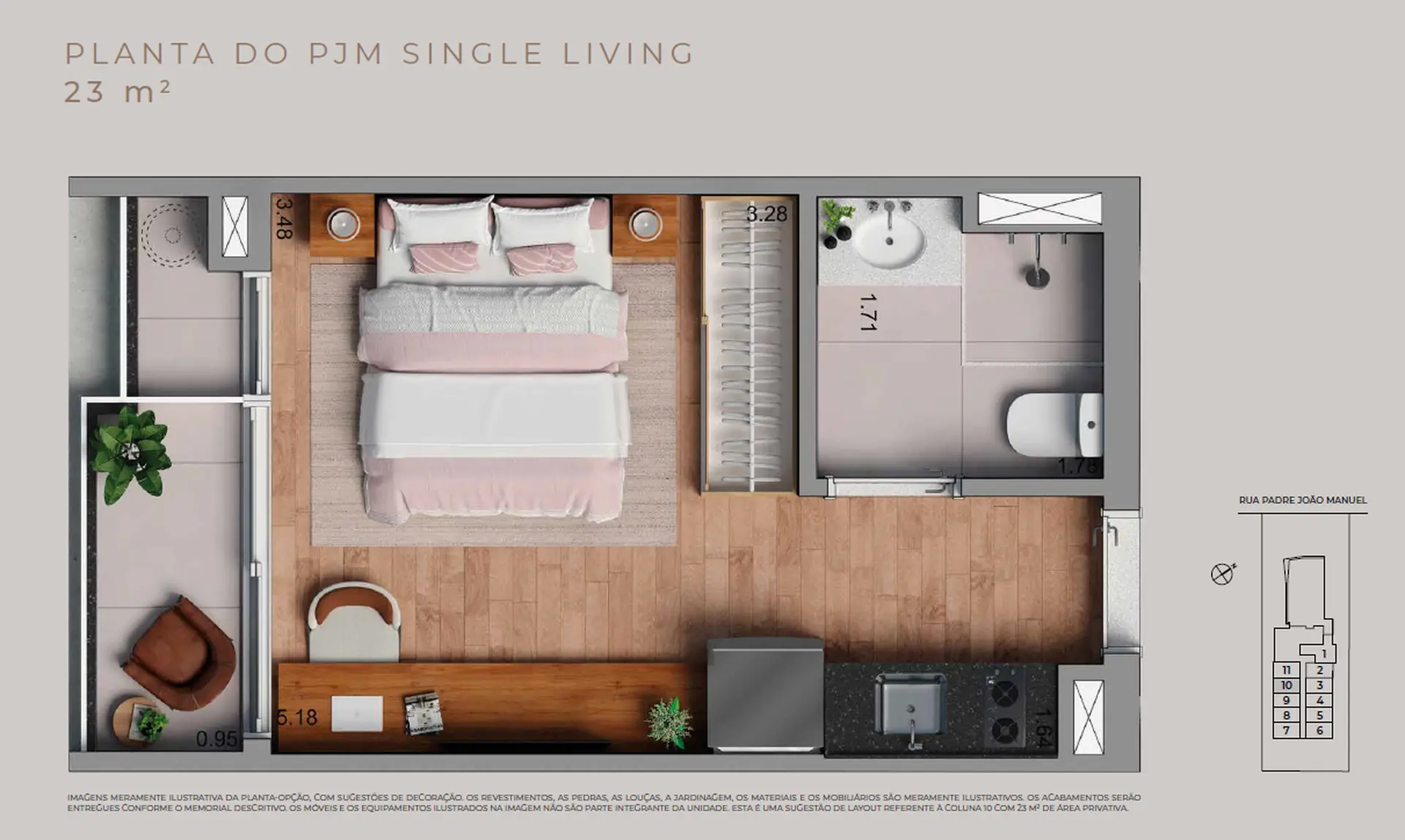Planta 1 – PJM Single L