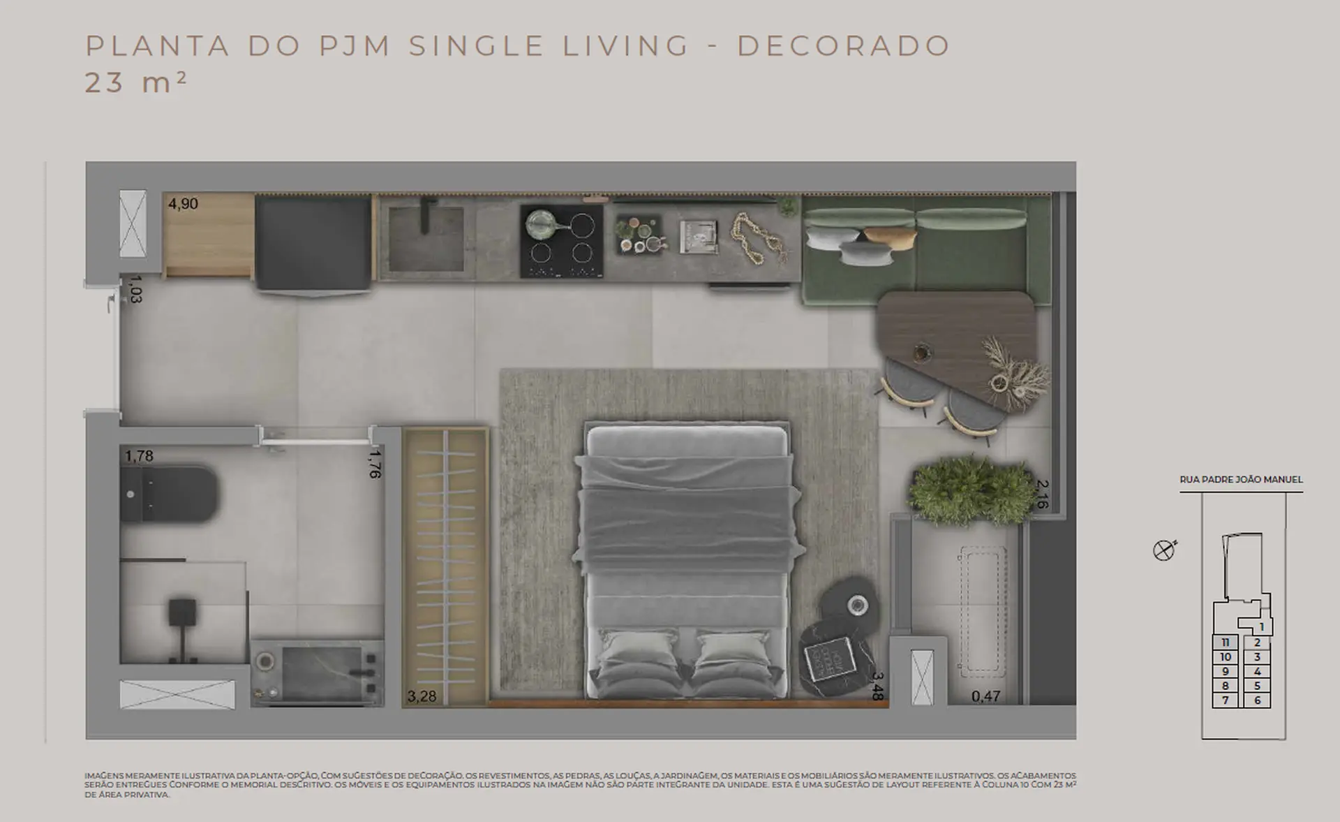 Planta 3 – PJM Single L