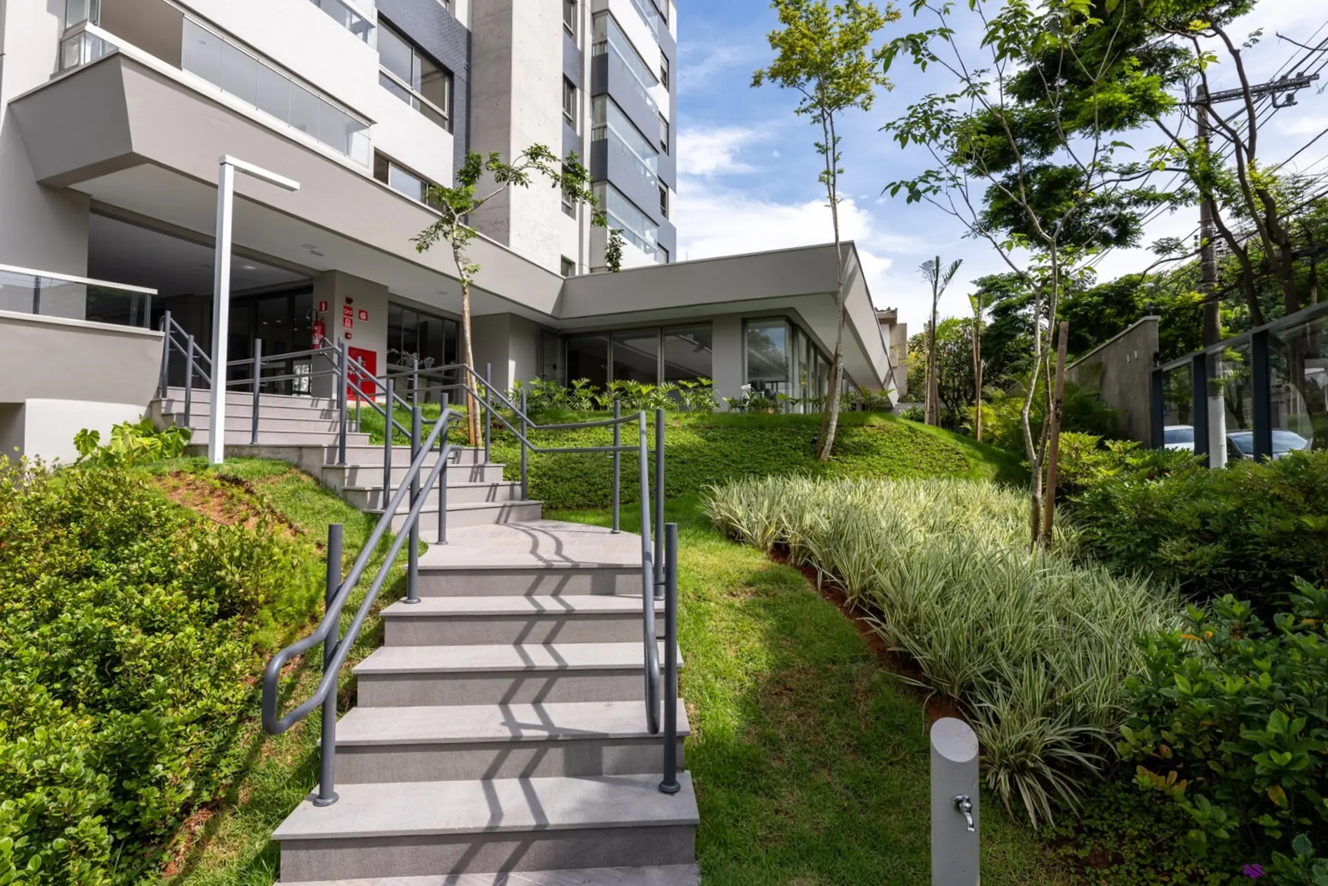 Fachada Raízes do Parque – Vila Mariana