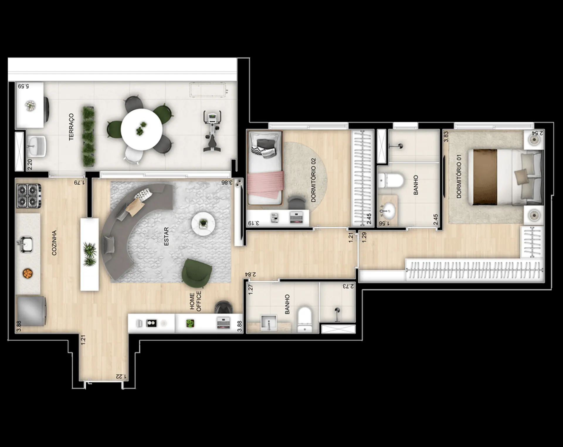 Planta 1 – Signatur