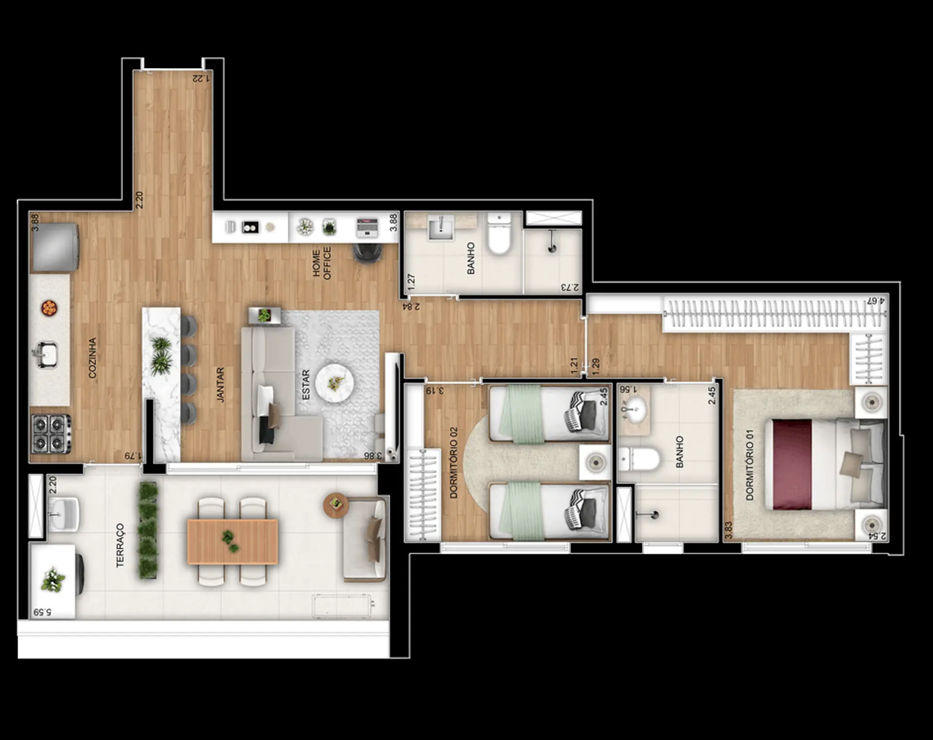 Planta 2 – Signatur