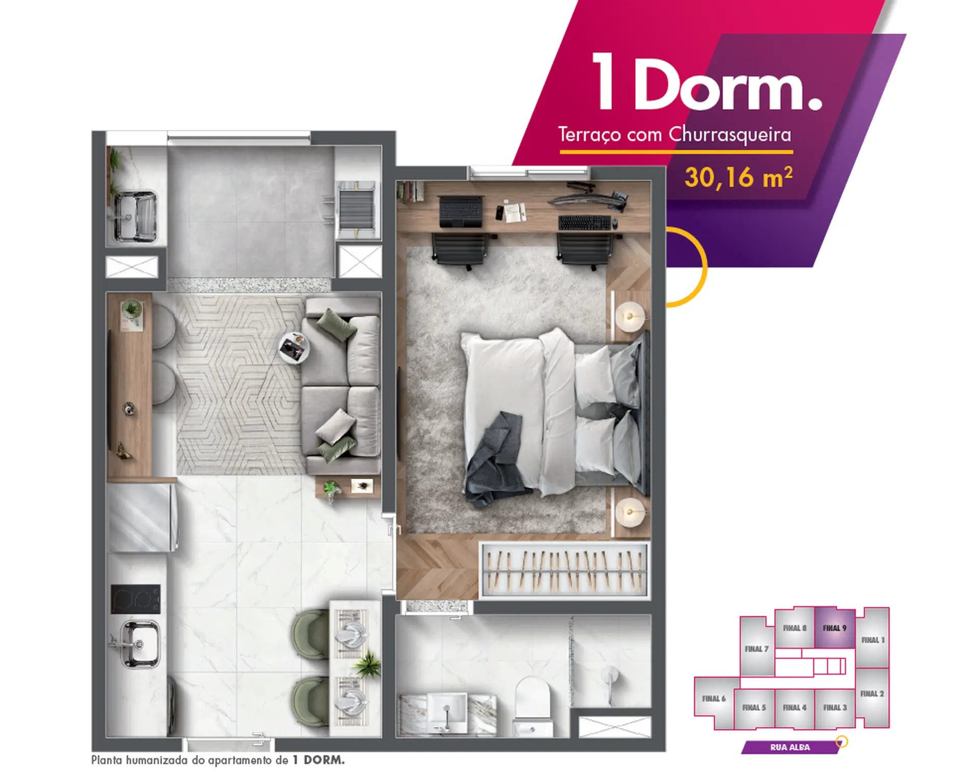 Planta 1 – Start Park Jabaquara
