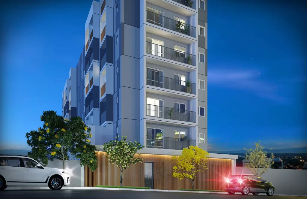 Fachada do empreendimento Stay Homes