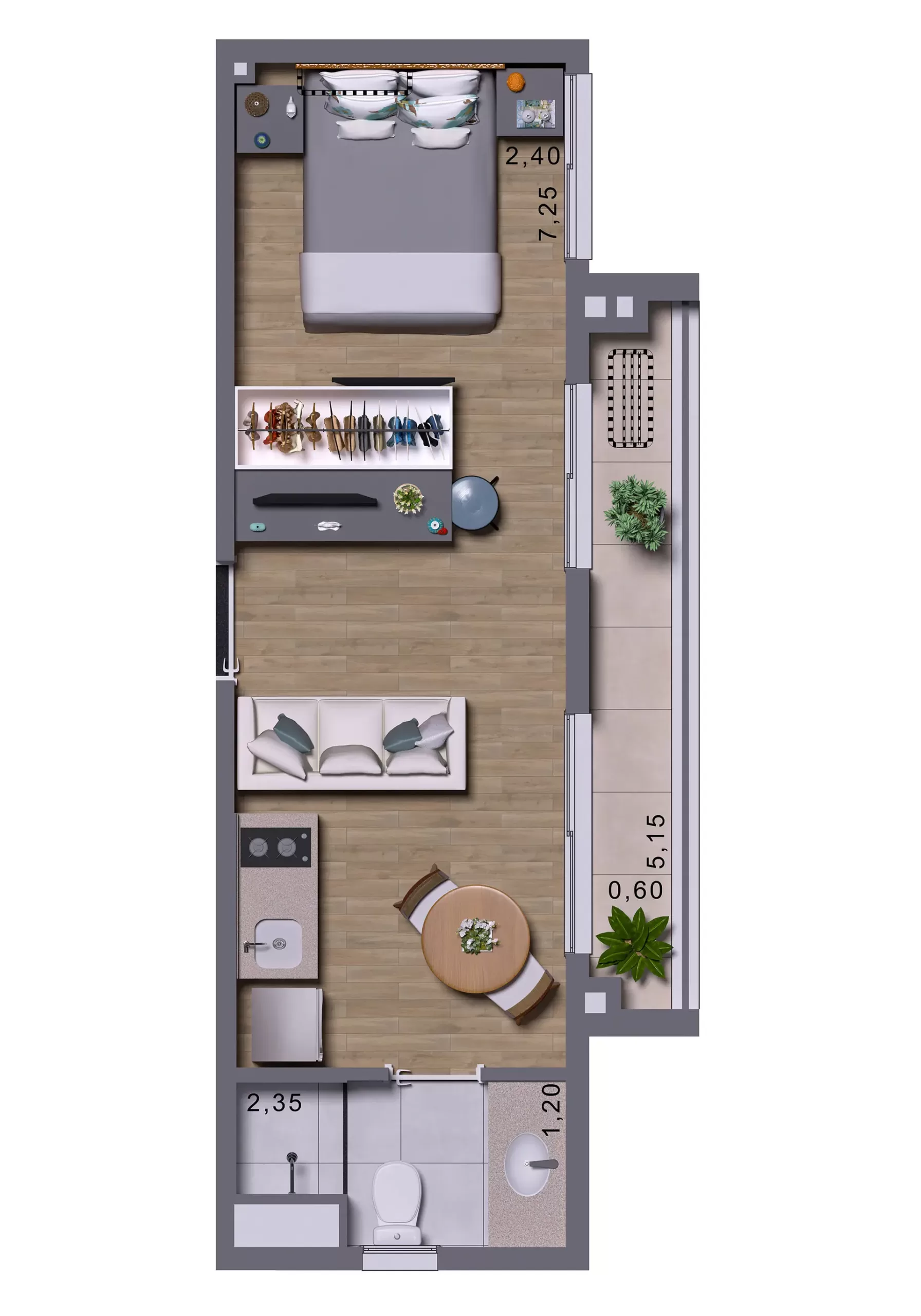 Planta 1 – Stay Homes