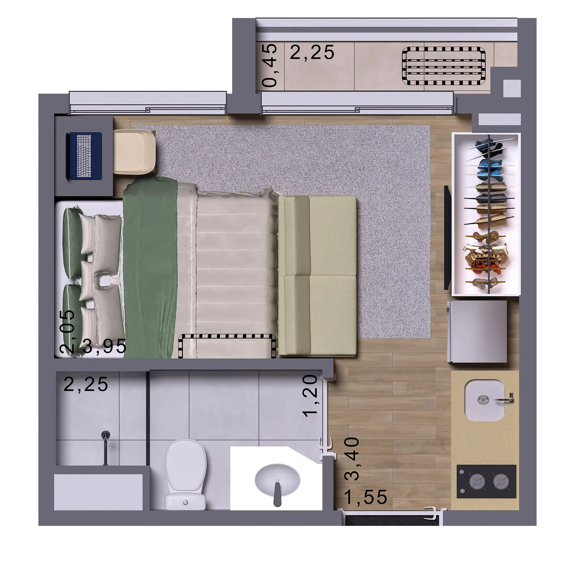 Planta 2 – Stay Homes