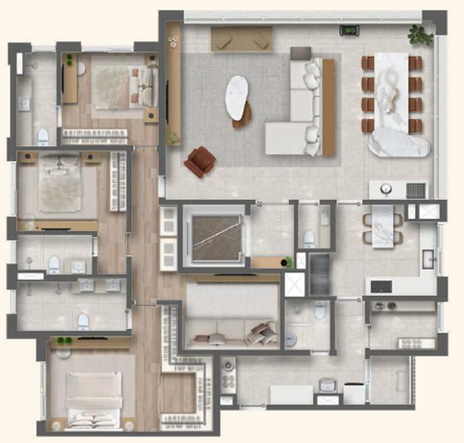 Planta 1 – Taj Ibirapuera