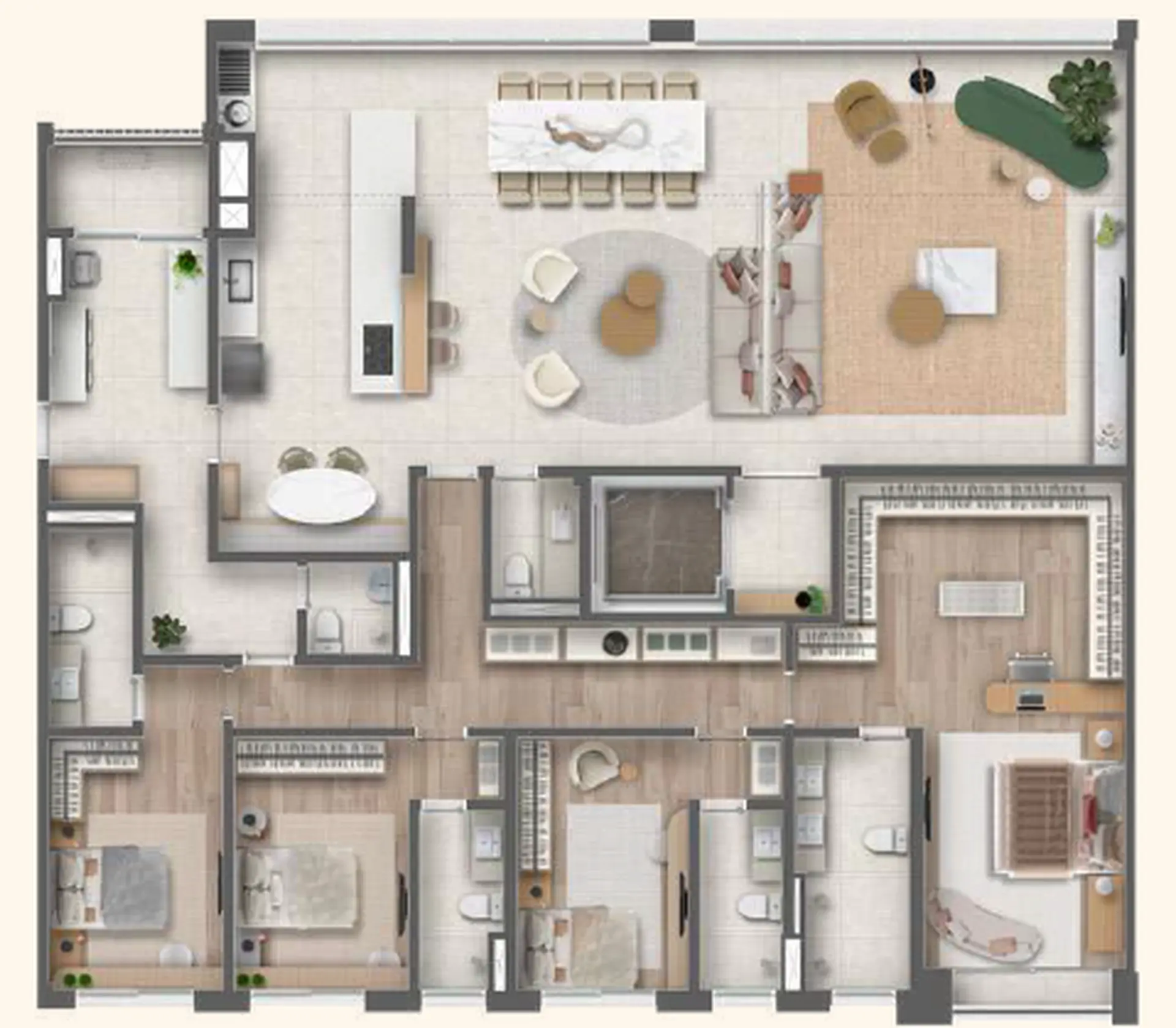 Planta 3 – Taj Ibirapuera