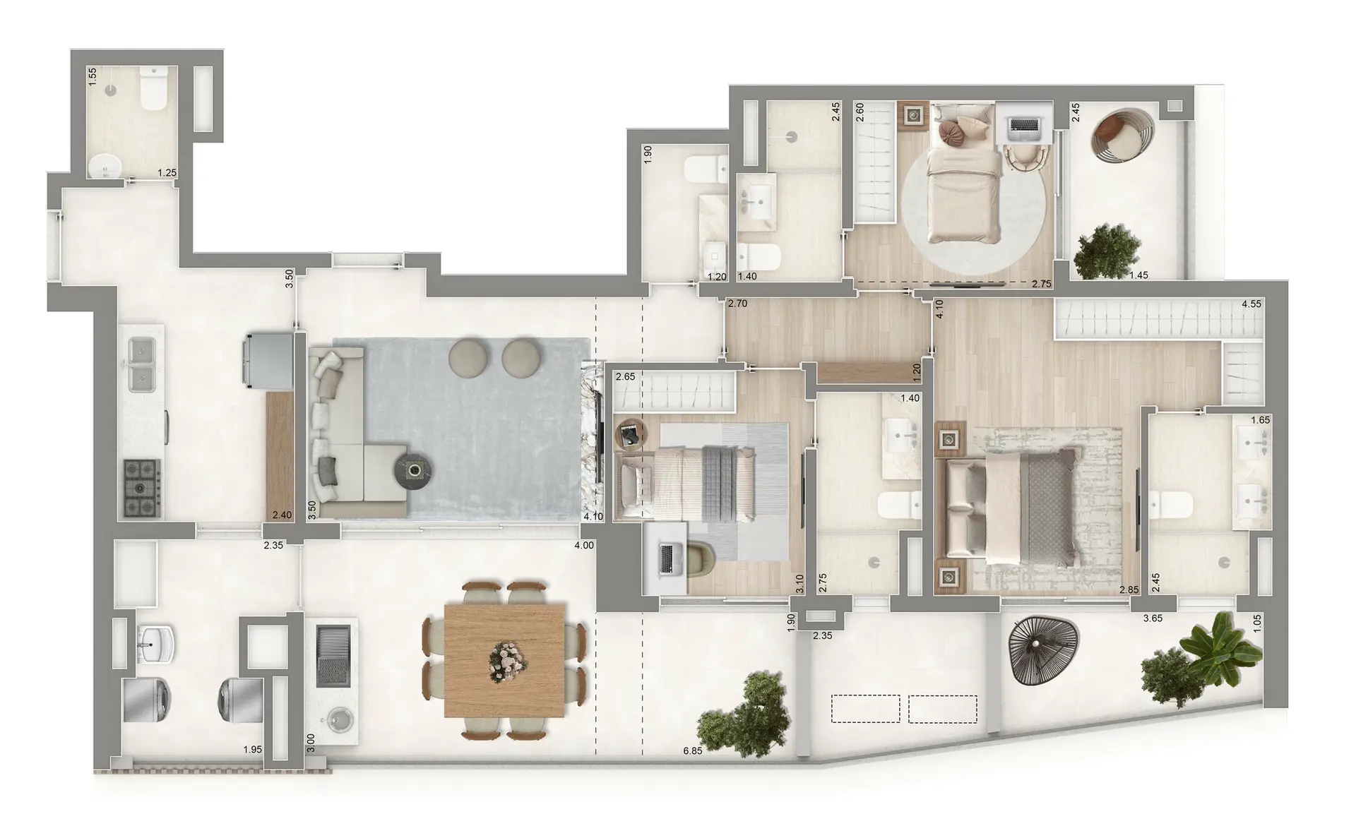 Planta 4 – The Palace Oasis