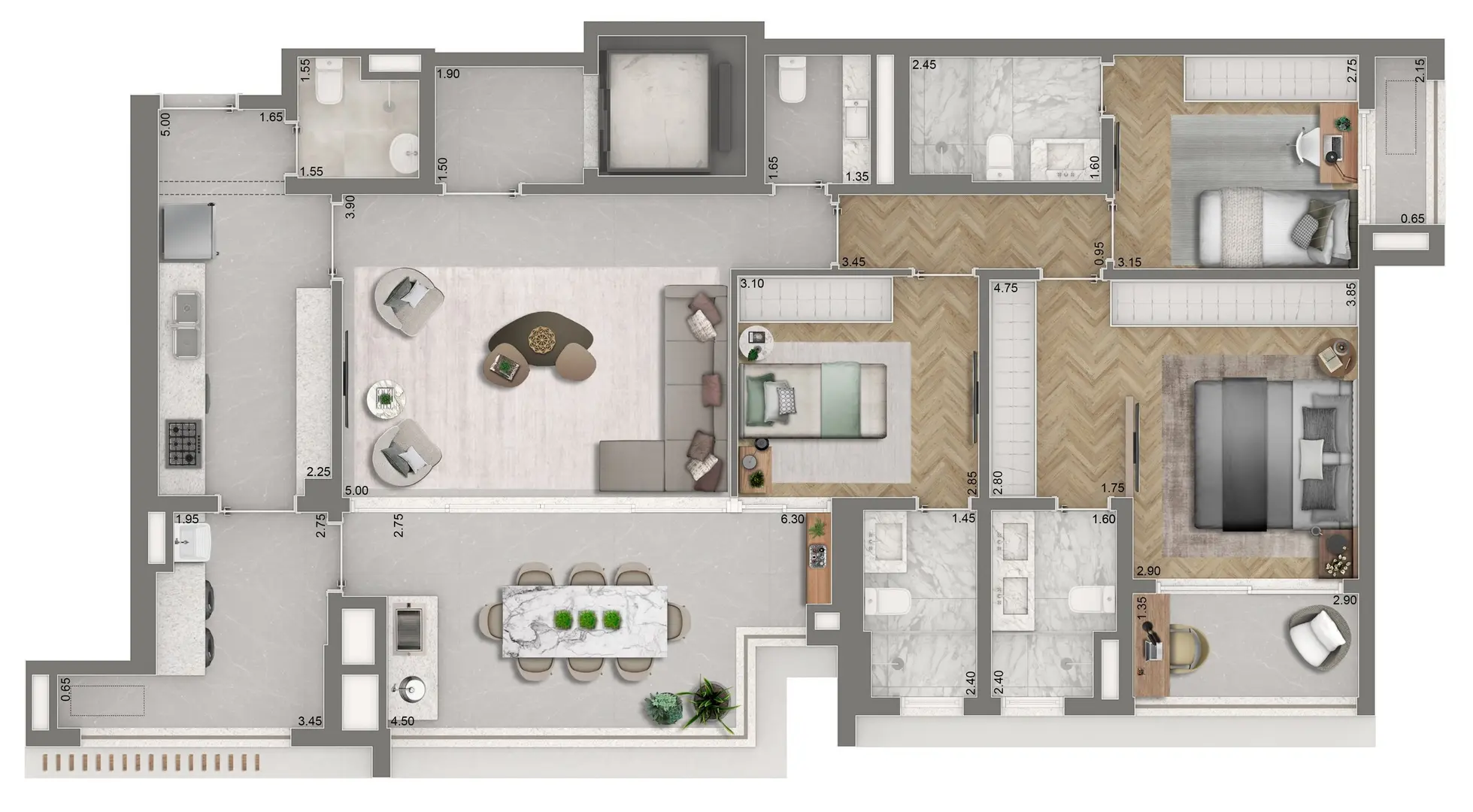Planta 1 – The Palace Royal