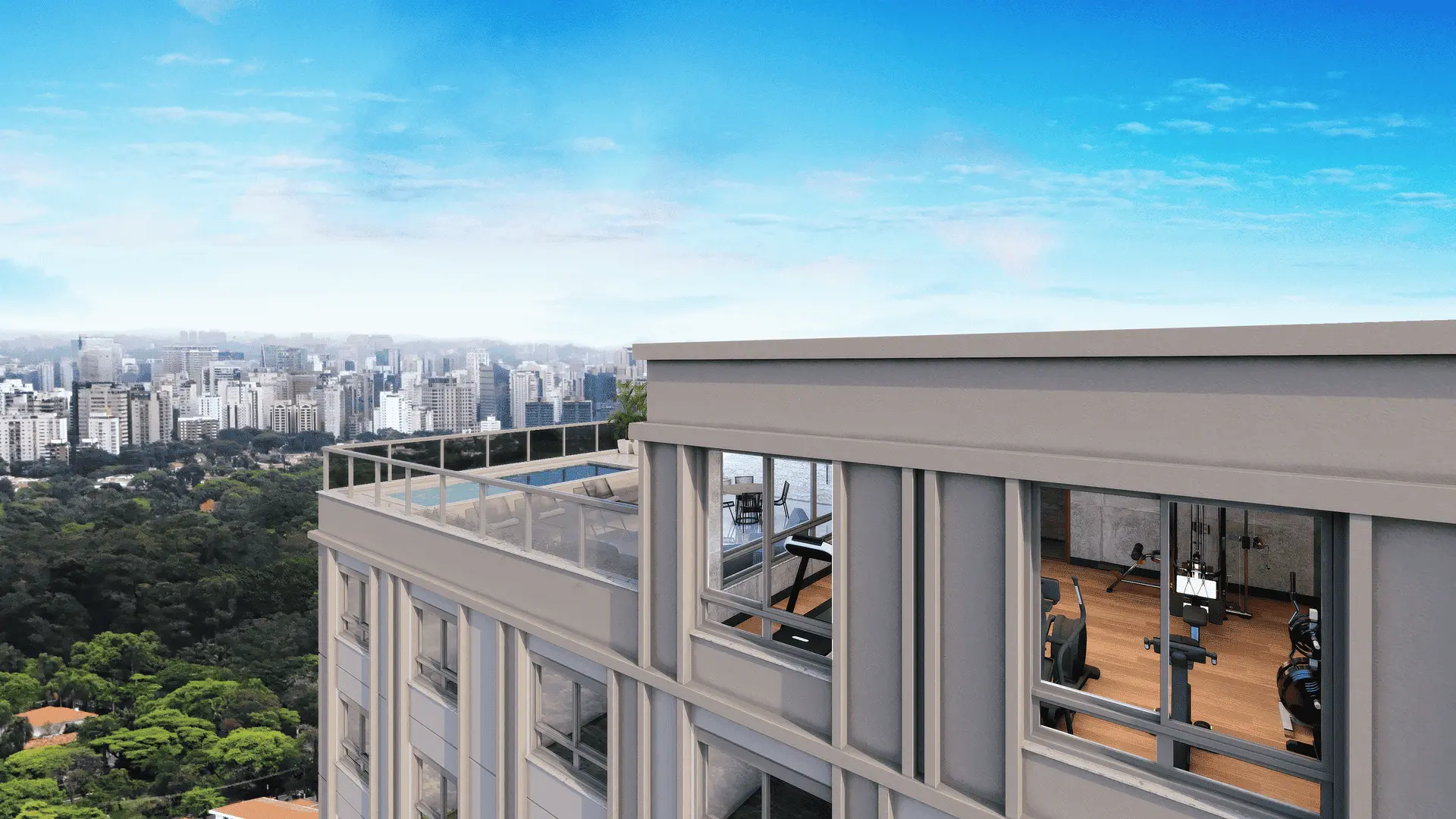 The View Ibirapuera Residences — área de lazer 7