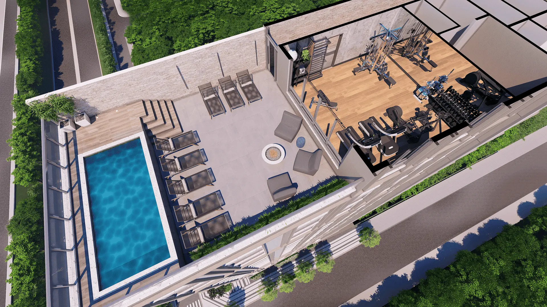 The View Ibirapuera Residences — área de lazer 1
