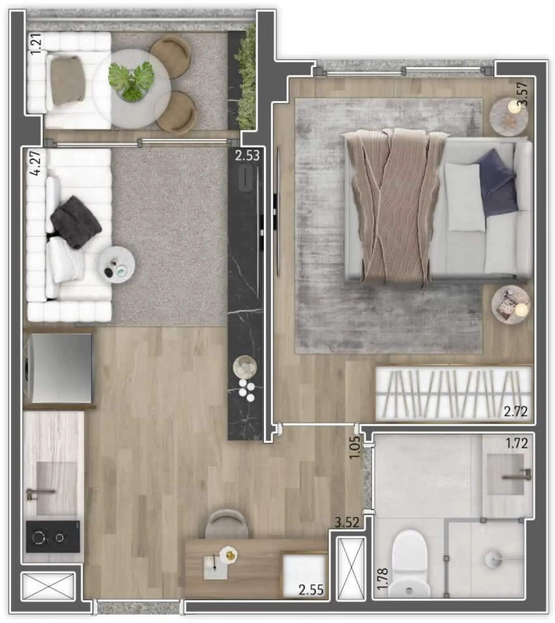 Planta 3 – Today Vila Mariana – Residencial