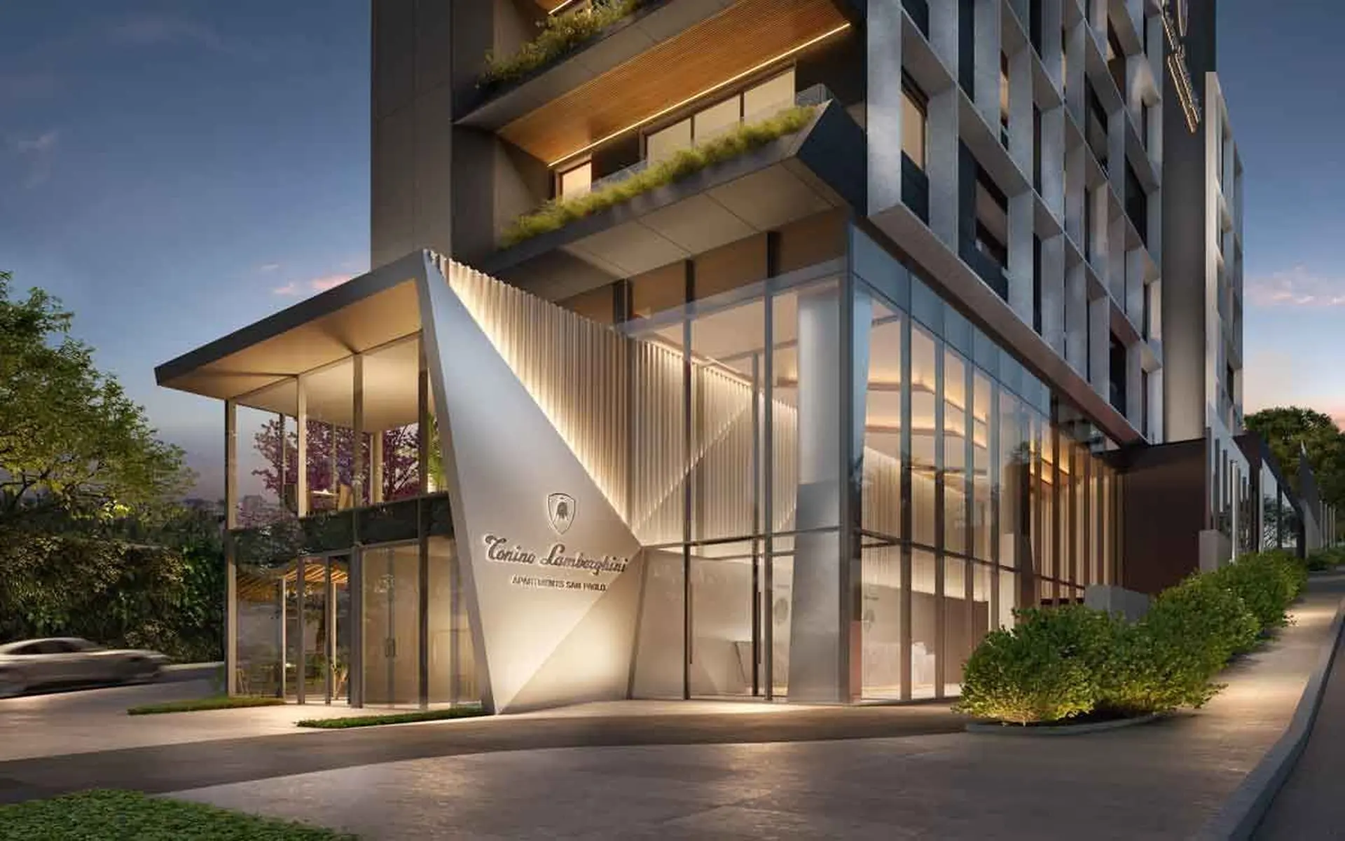 Fachada Tonino Lamborghini – Jardim Paulista