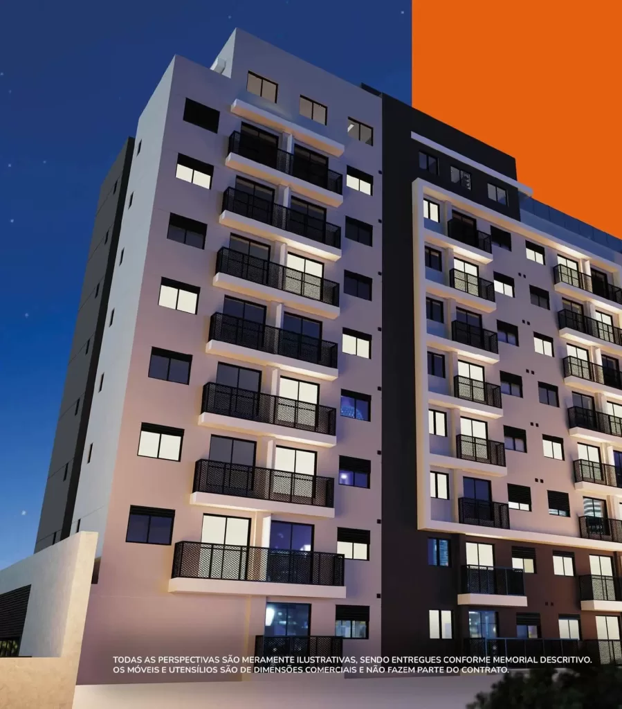 Fachada do empreendimento Uniq Chácara Santo Antônio