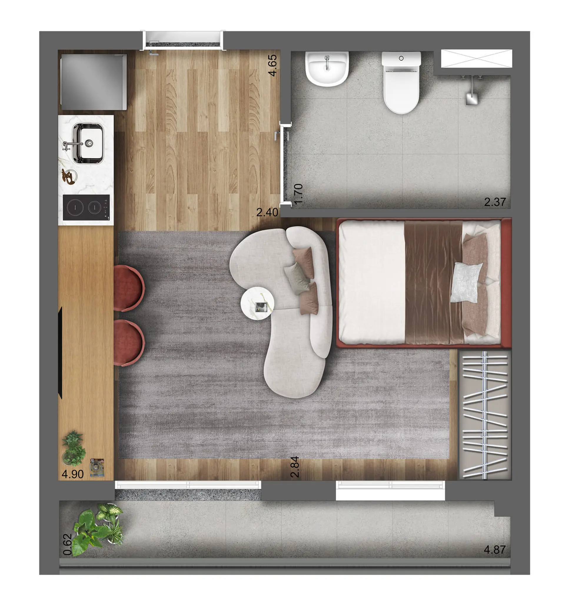 Planta 2 – Unique Fit Vila Mariana