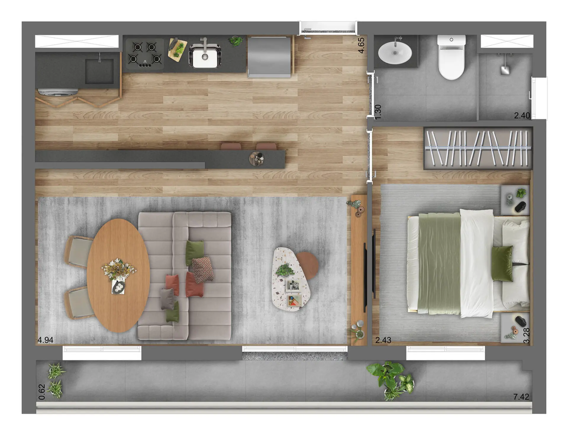 Planta 4 – Unique Fit Vila Mariana