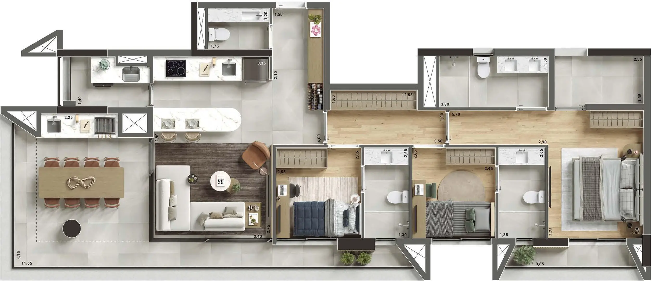 Planta 4 – Vista Park Ibirapuera