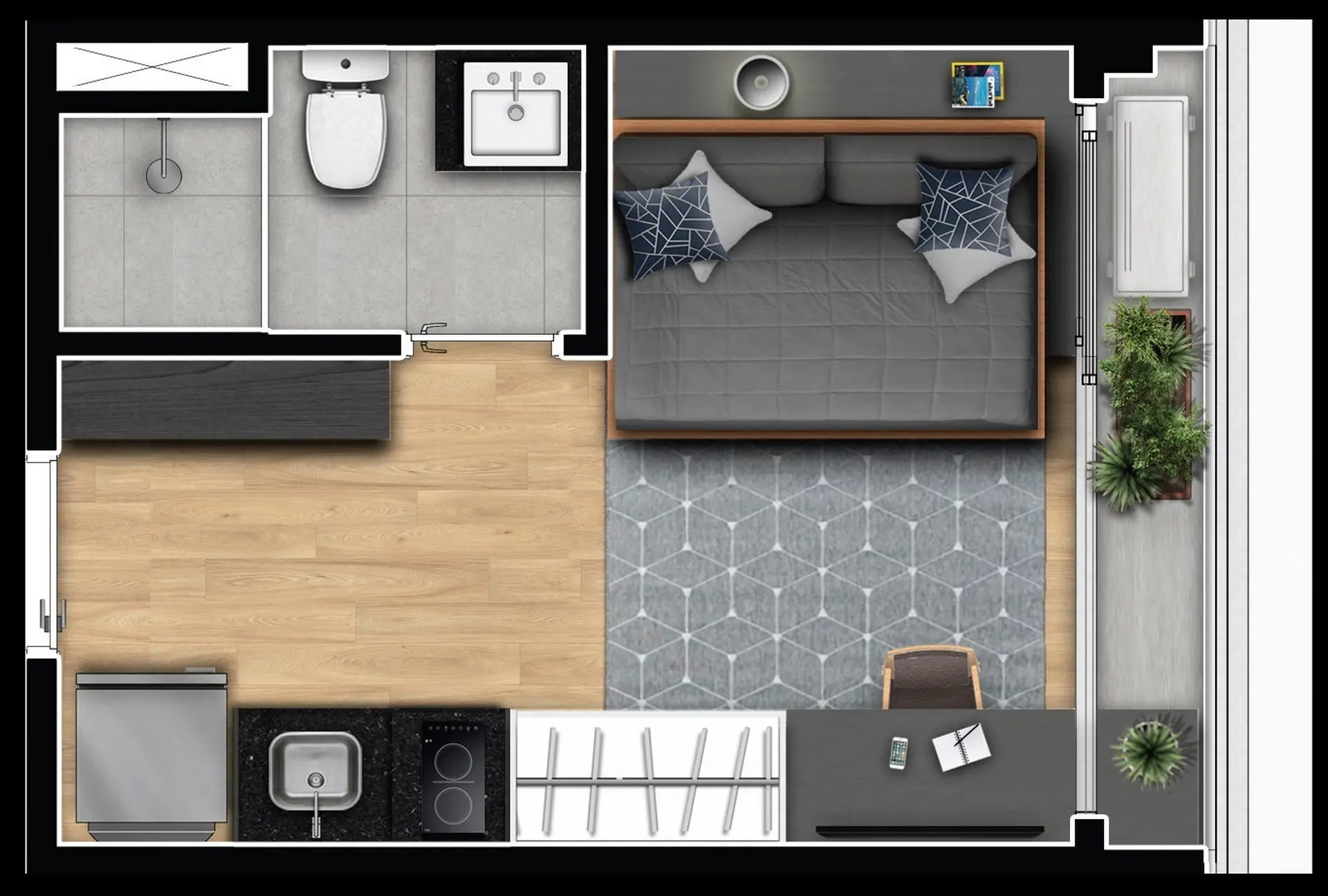 Planta 1 – Vitacon Lorena