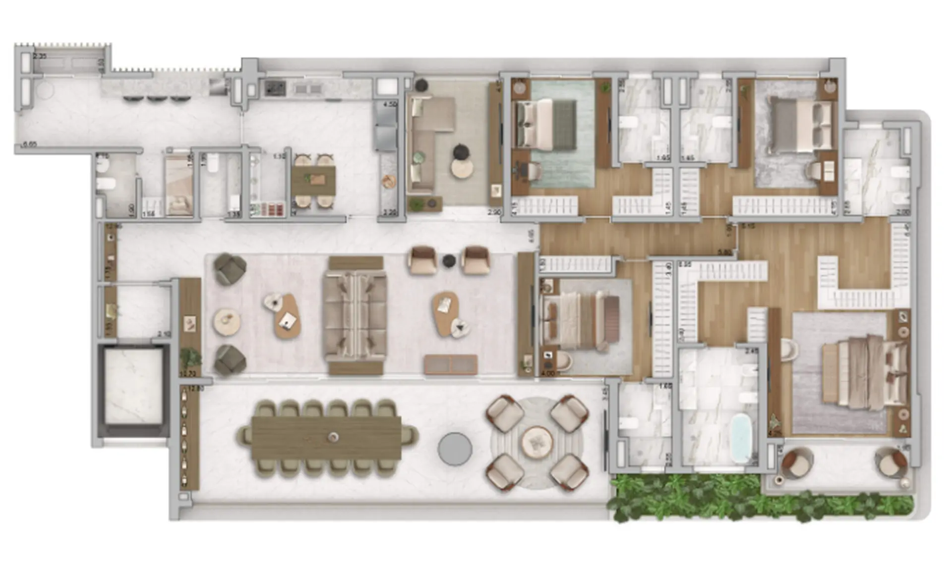 Planta 3 – Zen Cyrela e Yoo