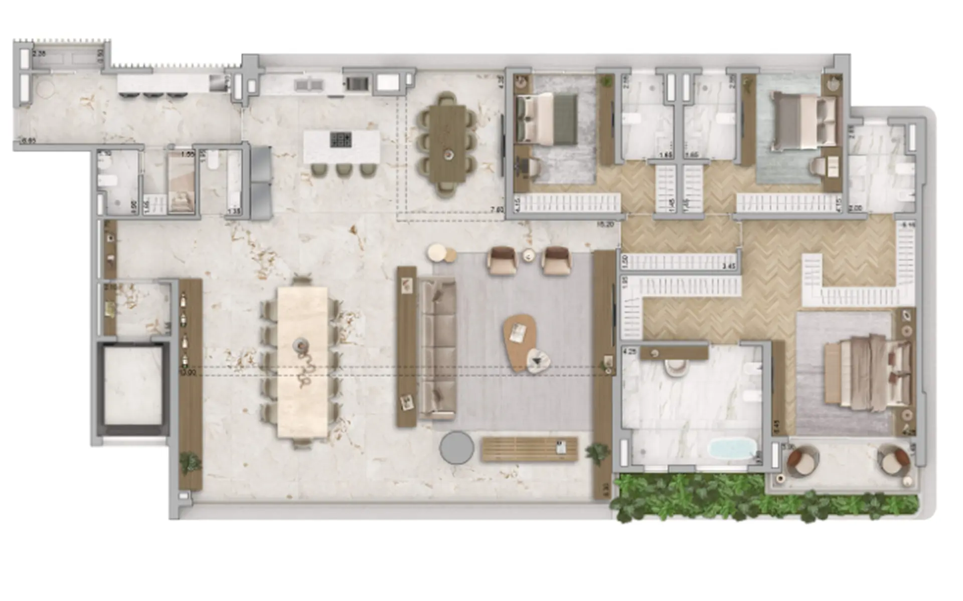 Planta 4 – Zen Cyrela e Yoo