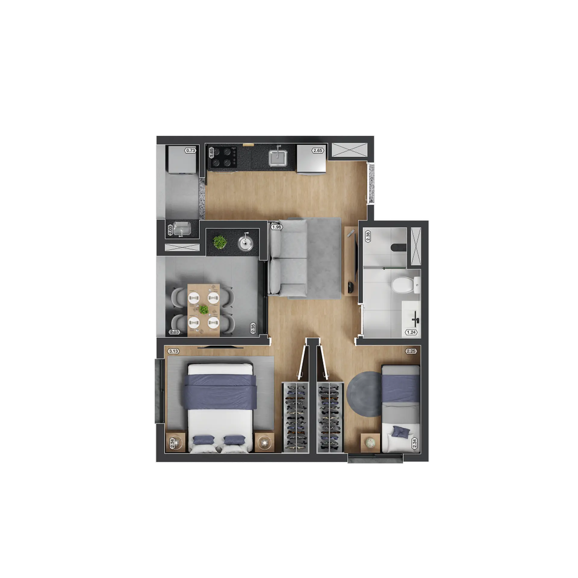 Planta 3 – myID Adolfo Pinheiro
