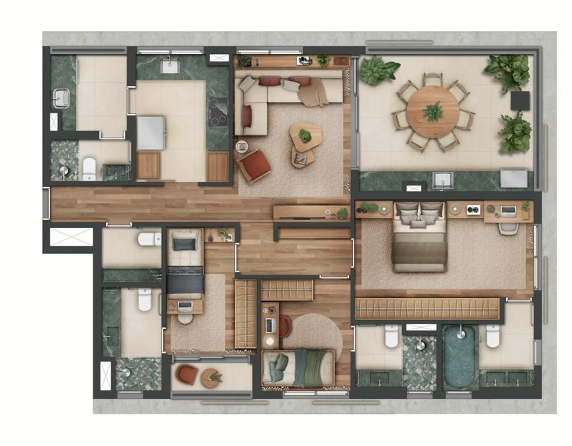 Planta 2 – 1800 Oscar Pinheiros – Residencial