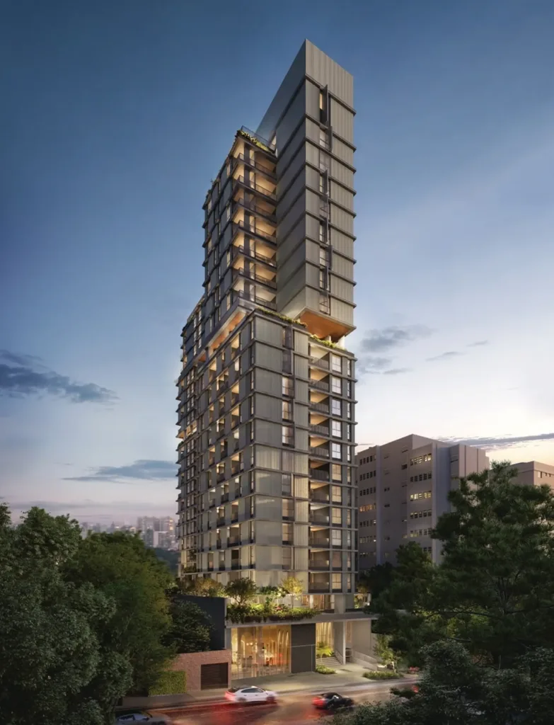 Fachada do empreendimento 1800 Oscar Pinheiros – Residencial