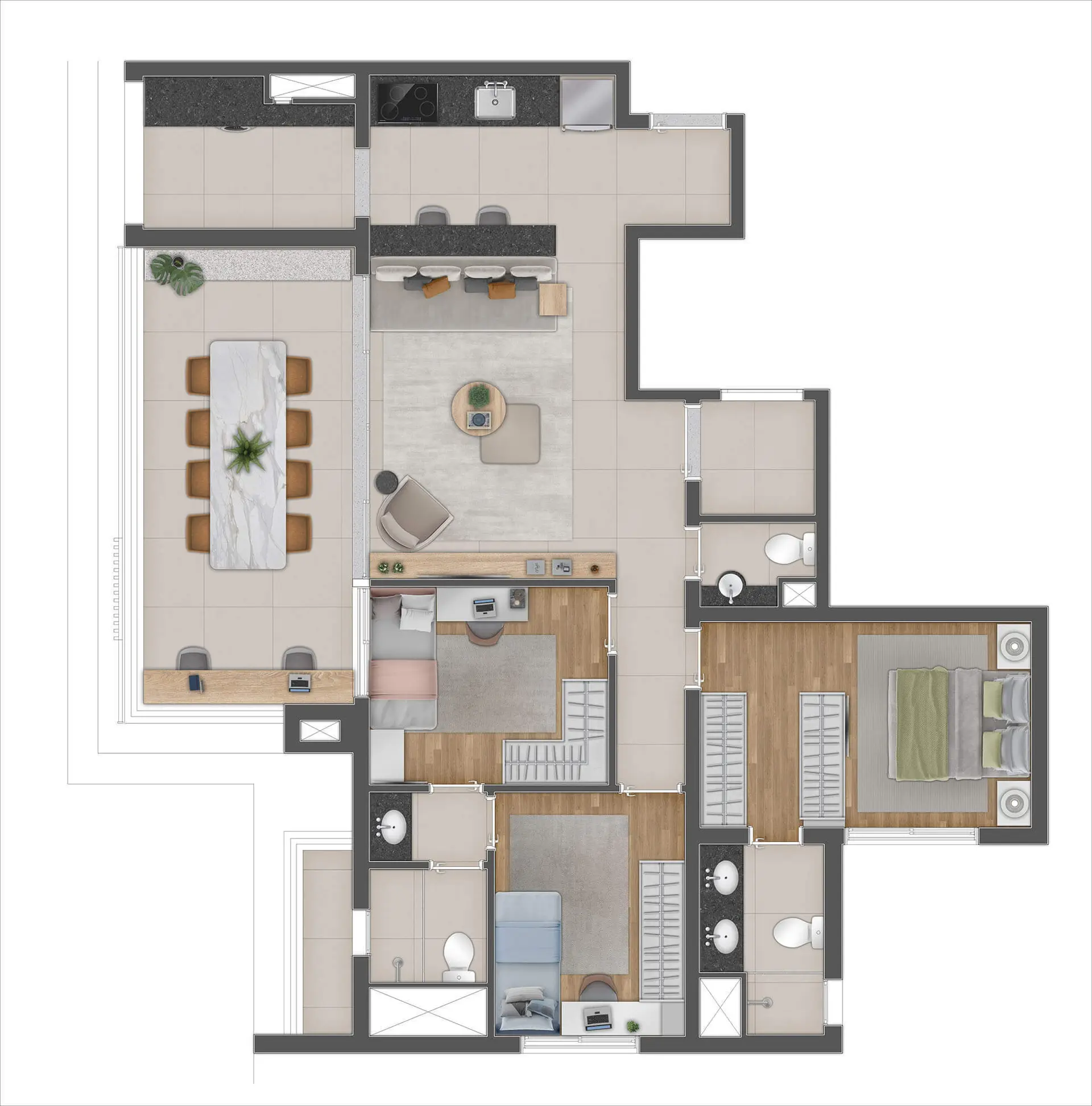 Planta 2 – 541 Virgílio – Residencial