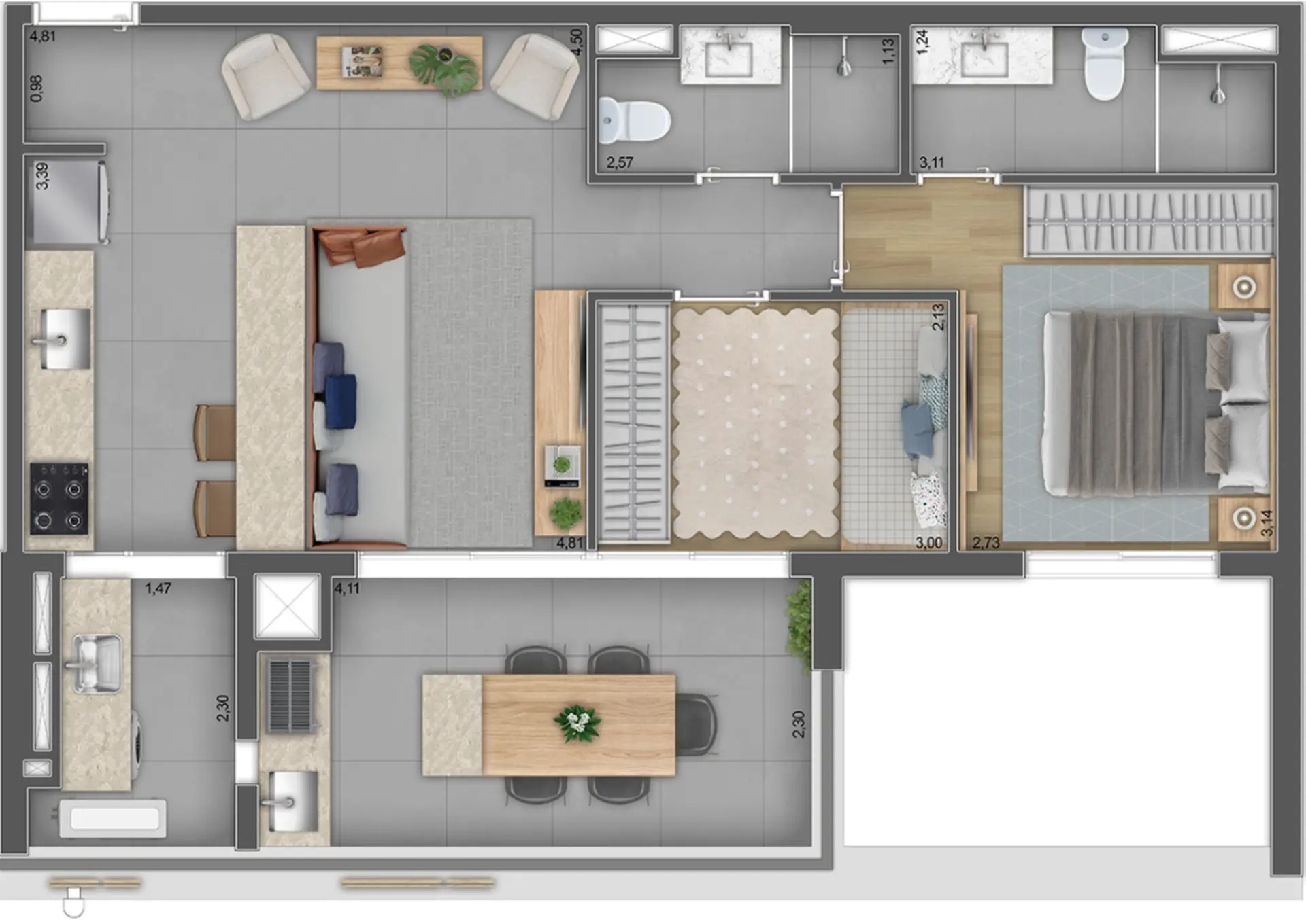 Planta 1 – 737 Pedroso