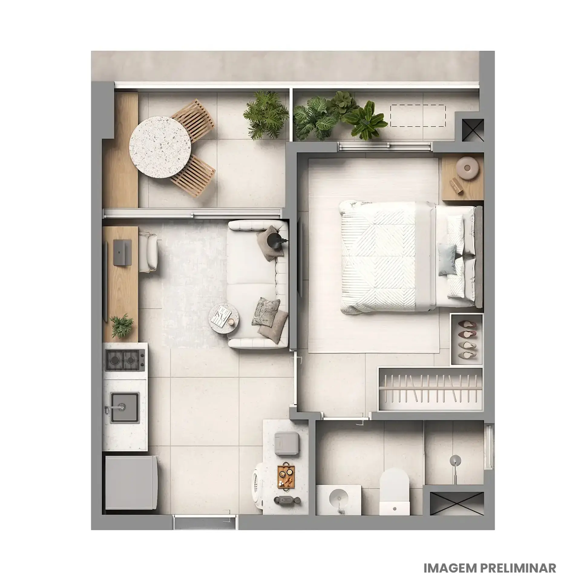 Planta 1 – Almadá Vila Madalena – Studios