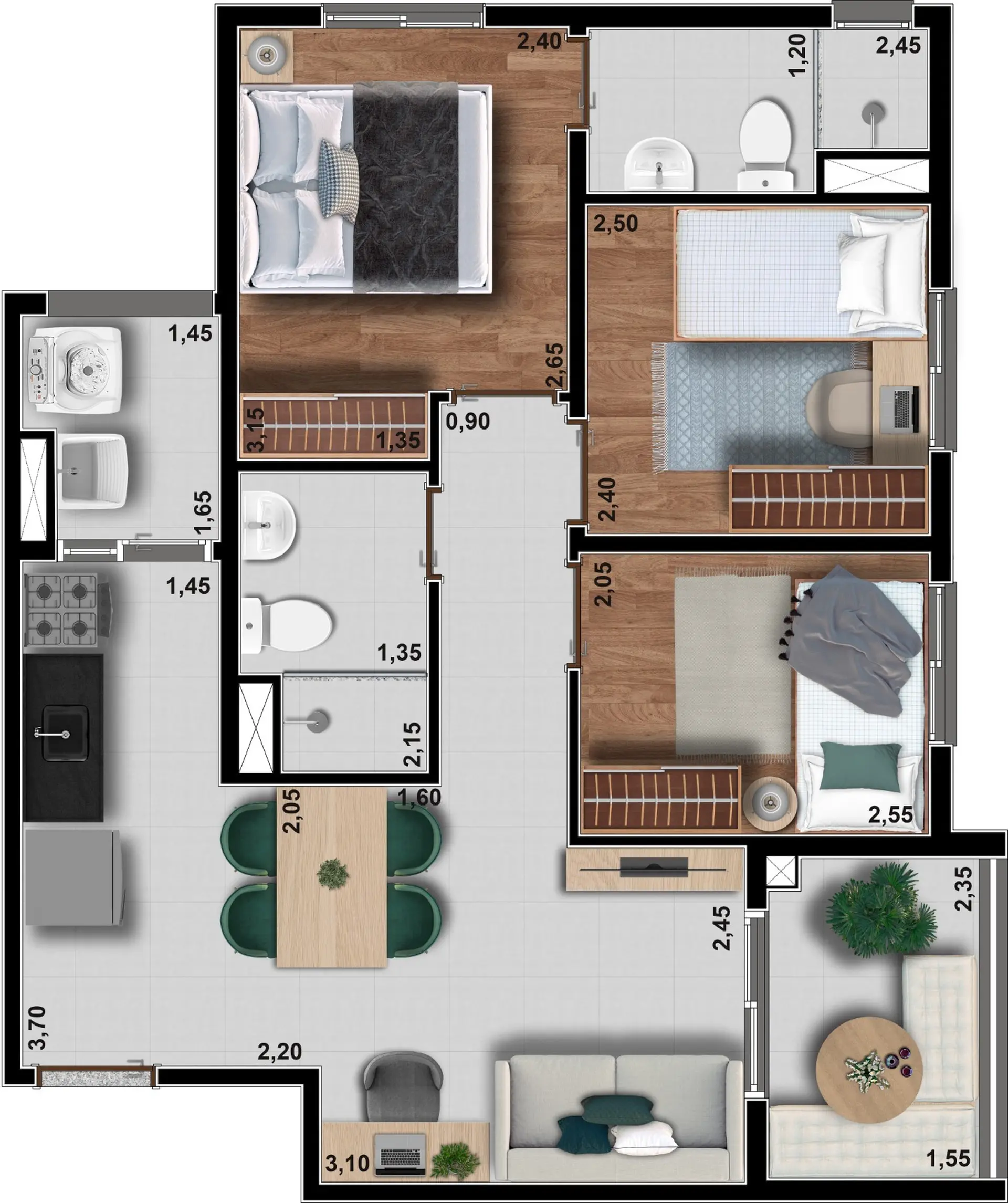 Planta 4 – Átrio