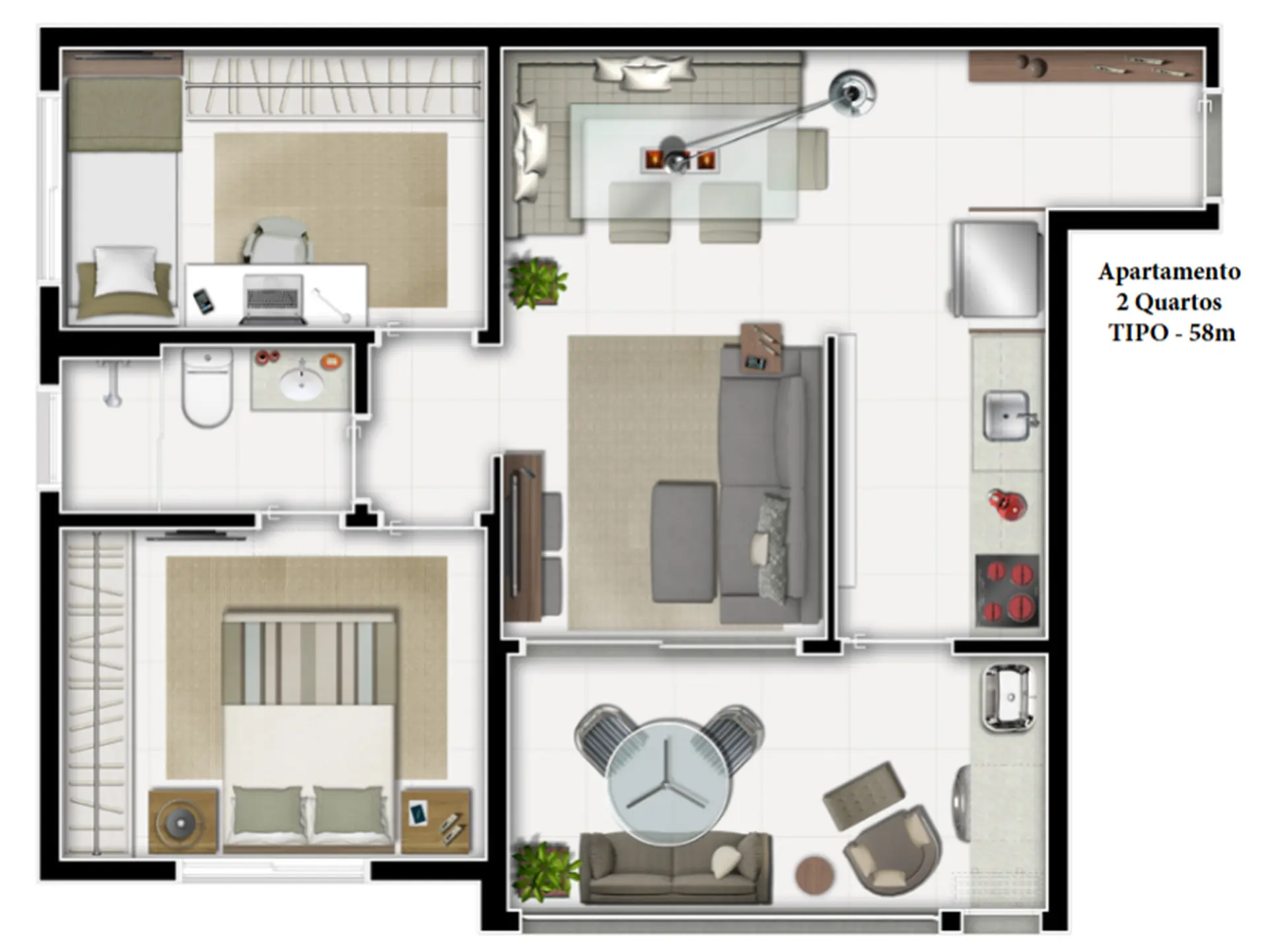 Planta 3 – Authentic Madalena