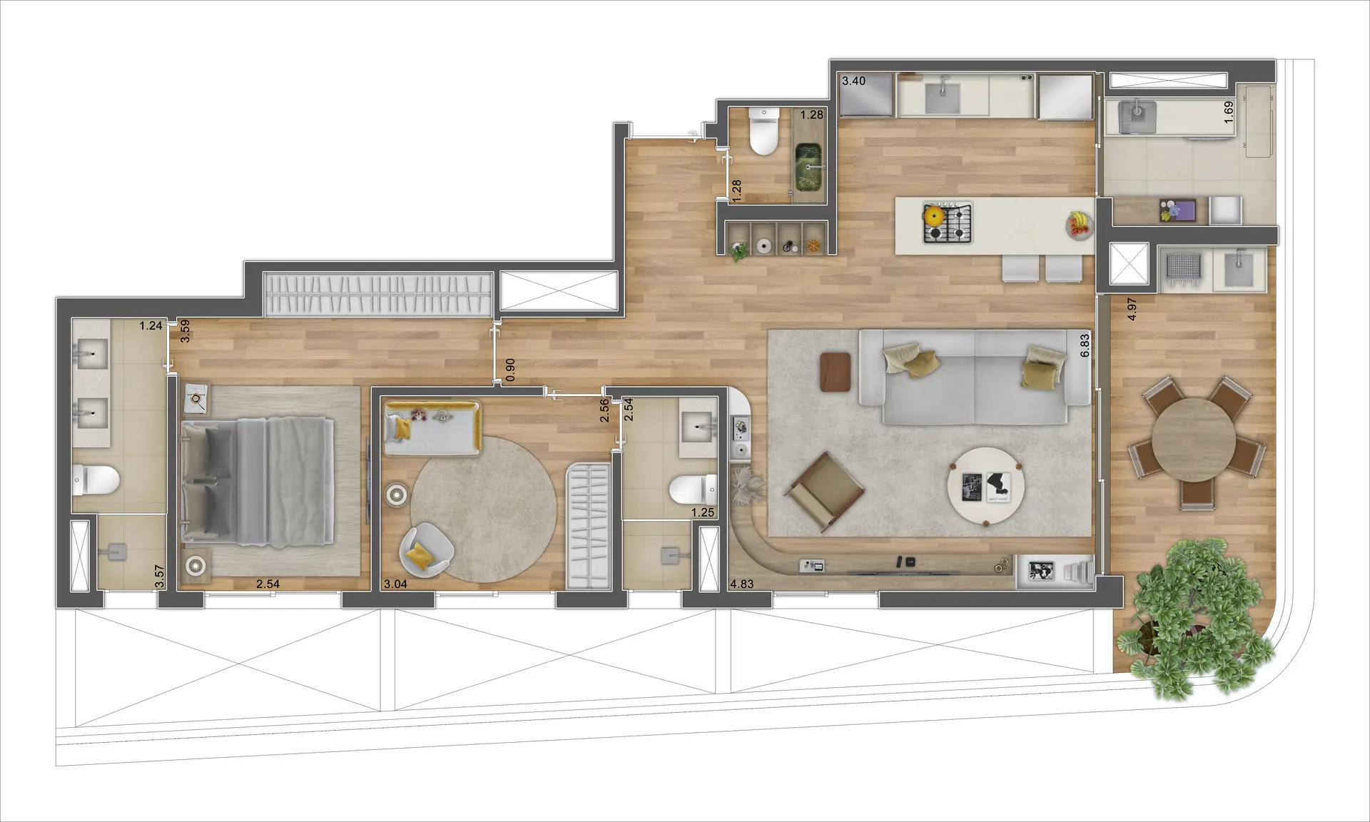 Planta 2 – Bioarq Pinheiros