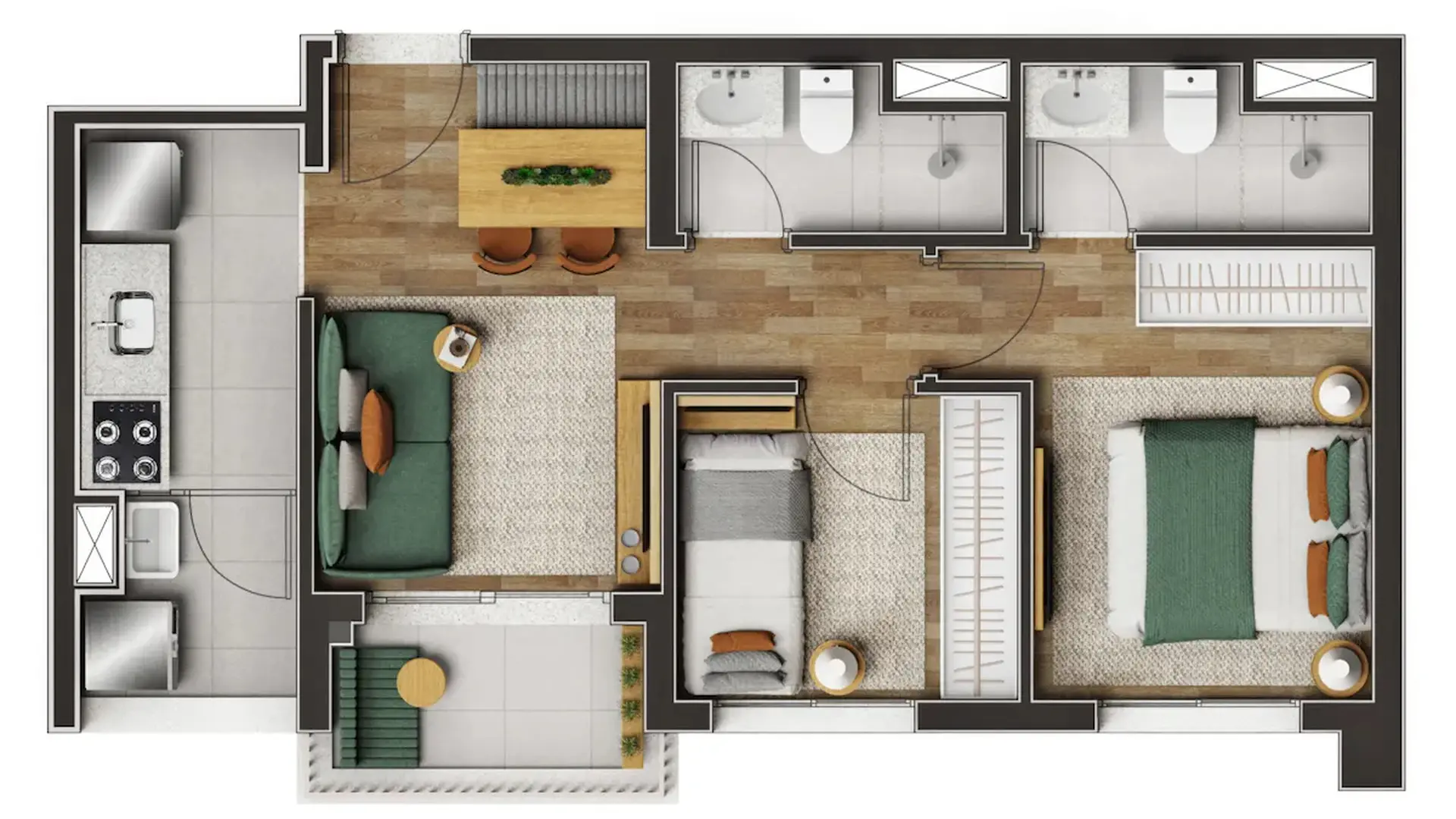 Planta 2 – Boulevard Vila Romana