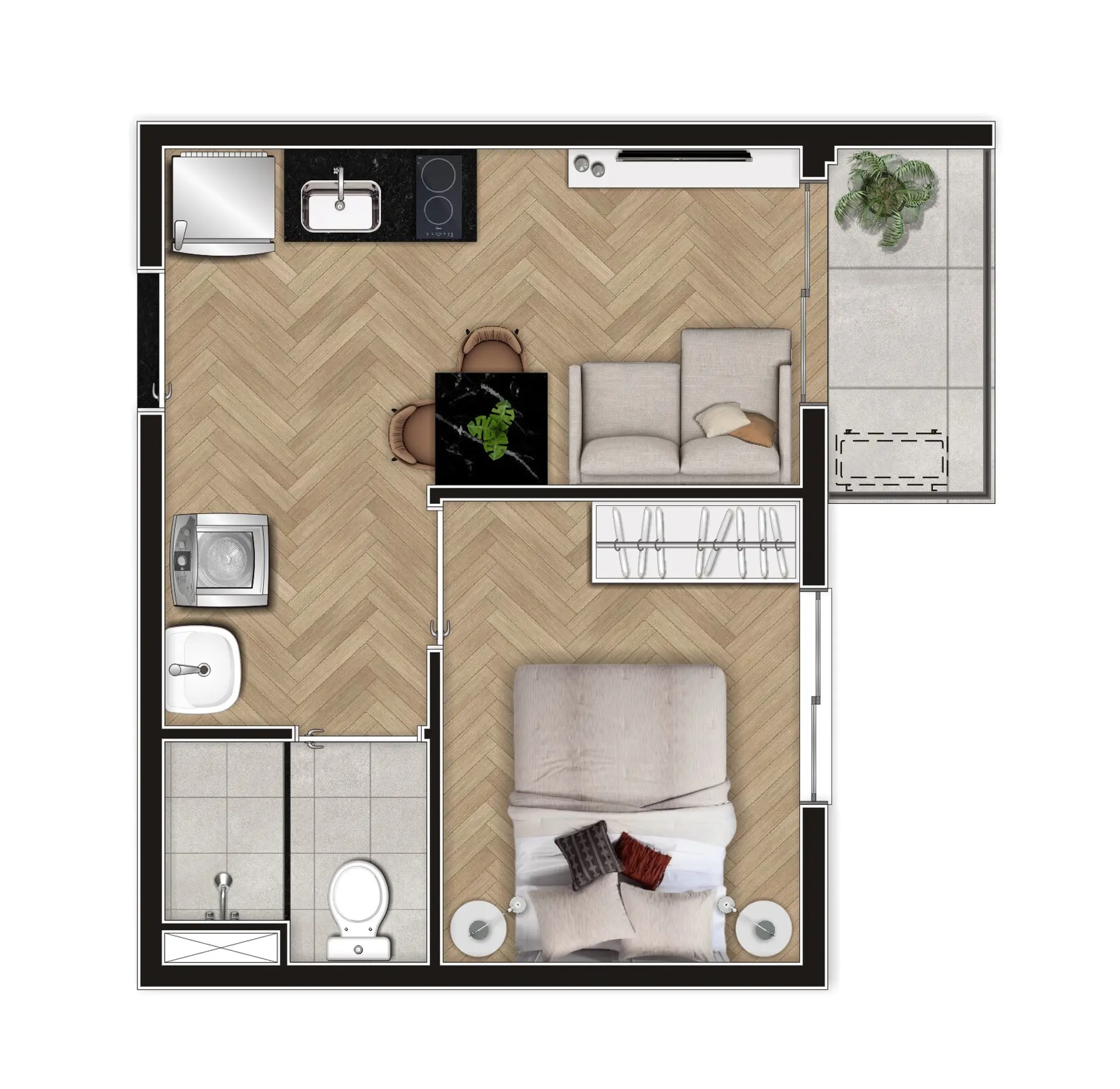 Planta 1 – Bracon Faria Lima