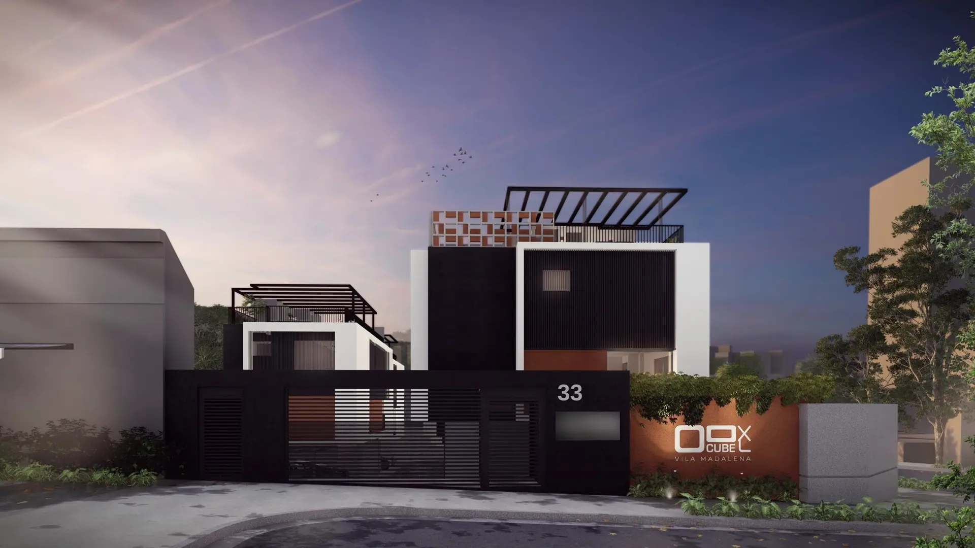 Fachada CUBE Vila Madalena – Vila Madalena
