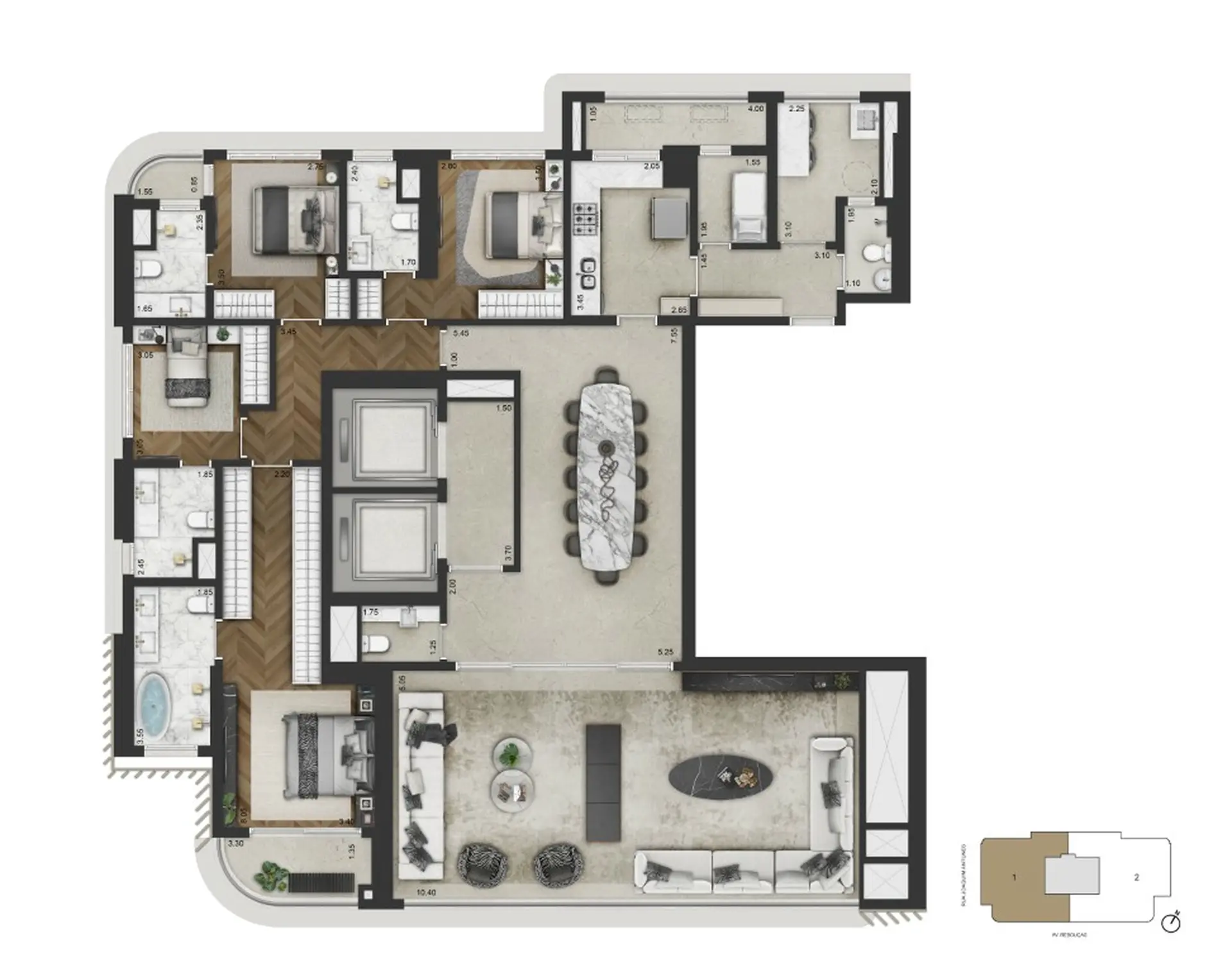 Planta 1 – Capri Lifestyle
