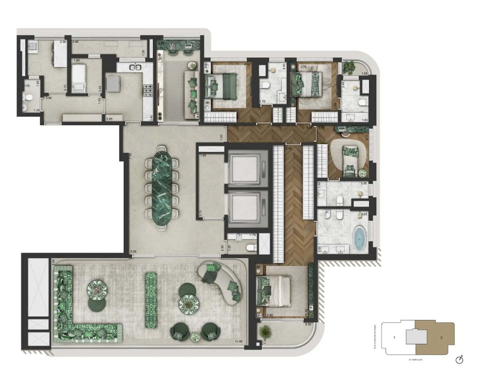 Planta 2 – Capri Lifestyle