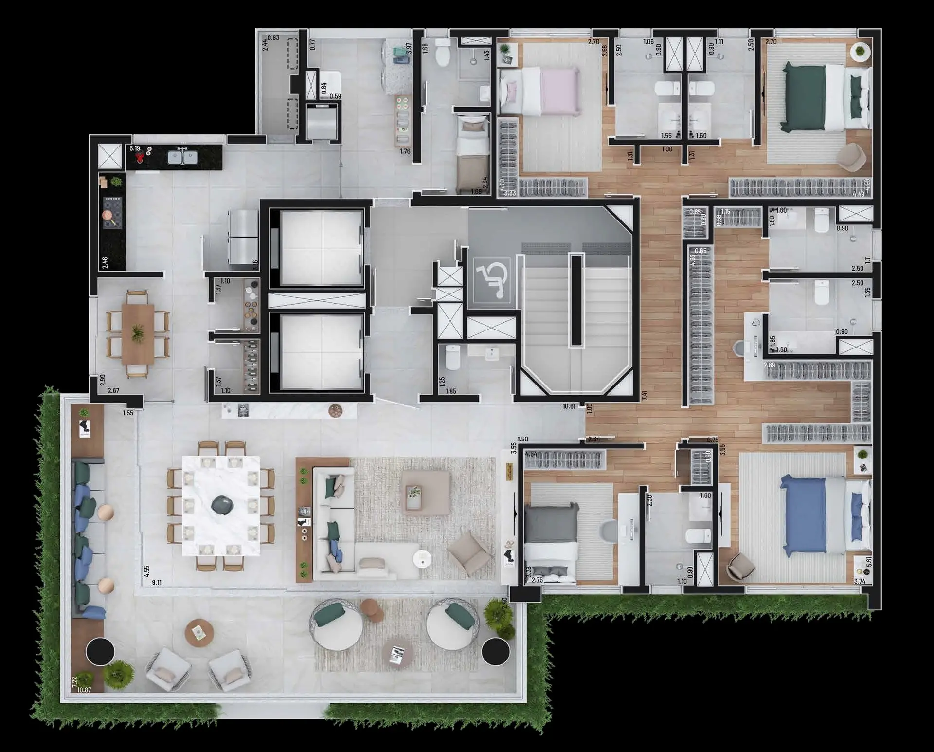 Planta 1 – Casa Higienópolis
