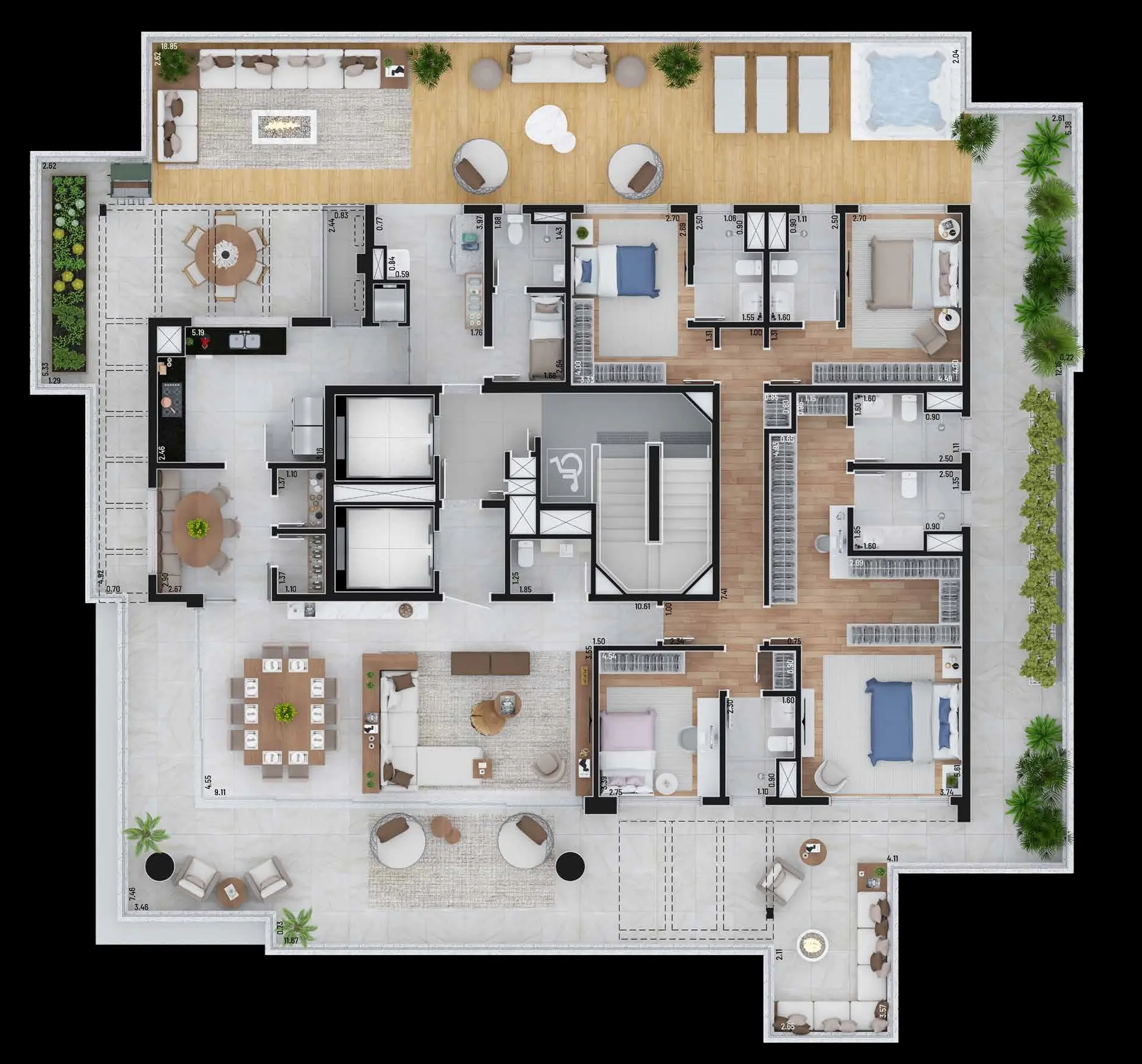 Planta 2 – Casa Higienópolis