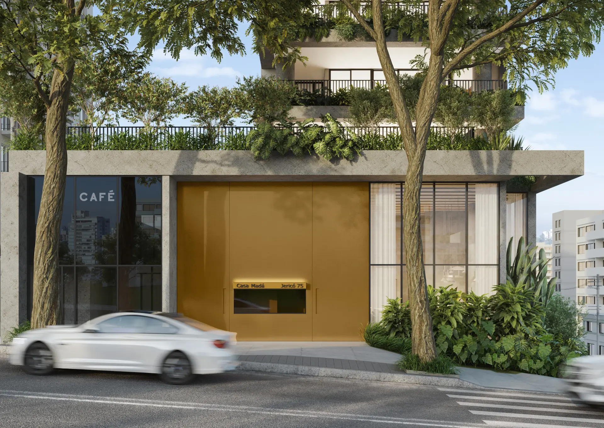 Fachada Casa Madá – Vila Madalena
