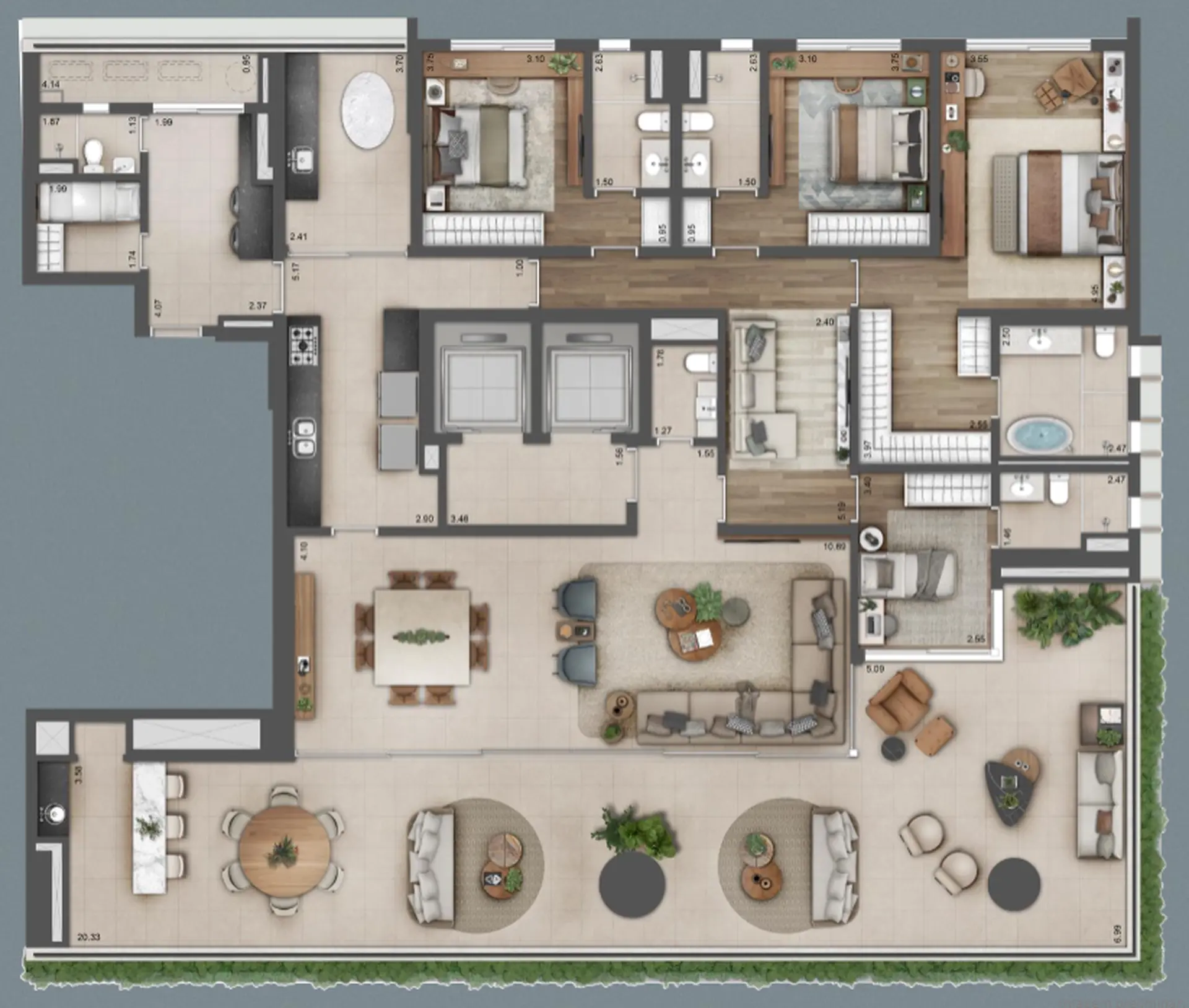Planta 1 – Casa Madalena