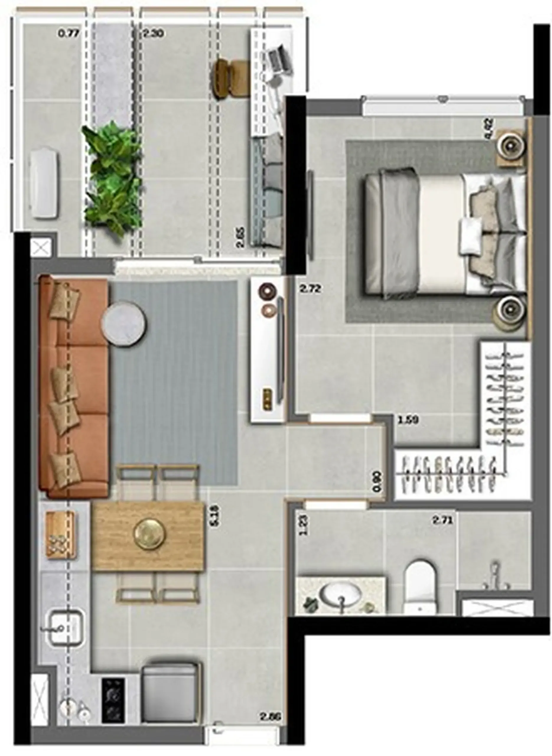 Planta 2 – Casa Omaguás – Residencial
