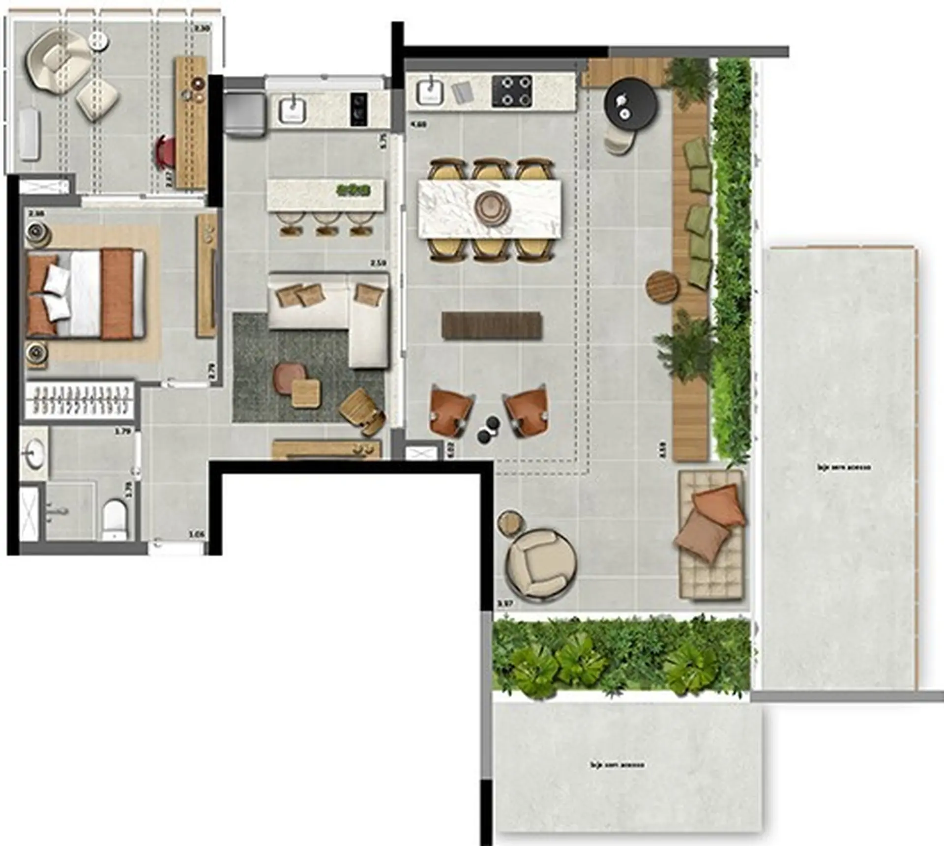 Planta 3 – Casa Omaguás – Residencial
